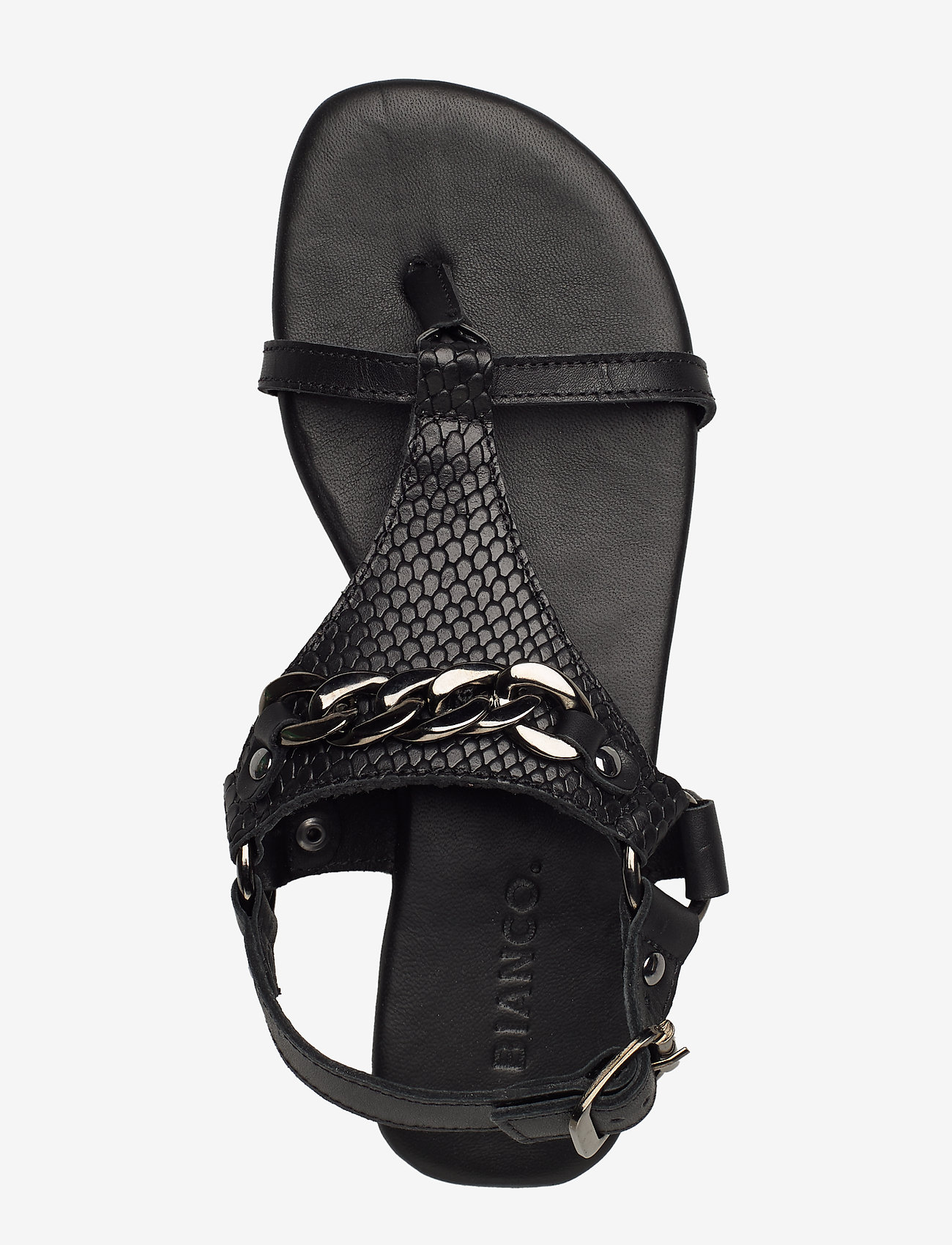 Bianco - BIABECCA Verona Leather Sandal - black - 3