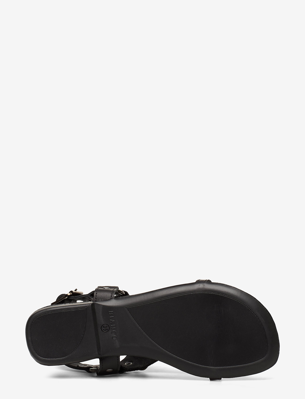 Bianco - BIABECCA Verona Leather Sandal - black - 4