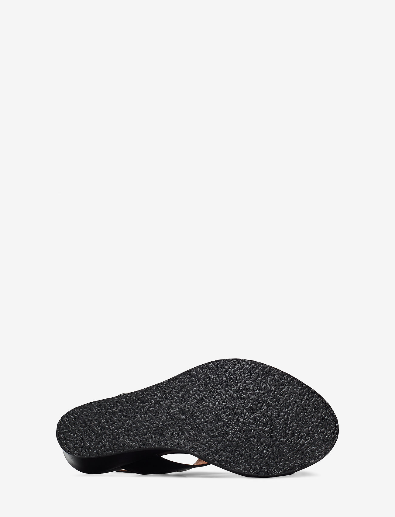 Bianco - BIACAILY Leather Wedge Sandal - black - 4