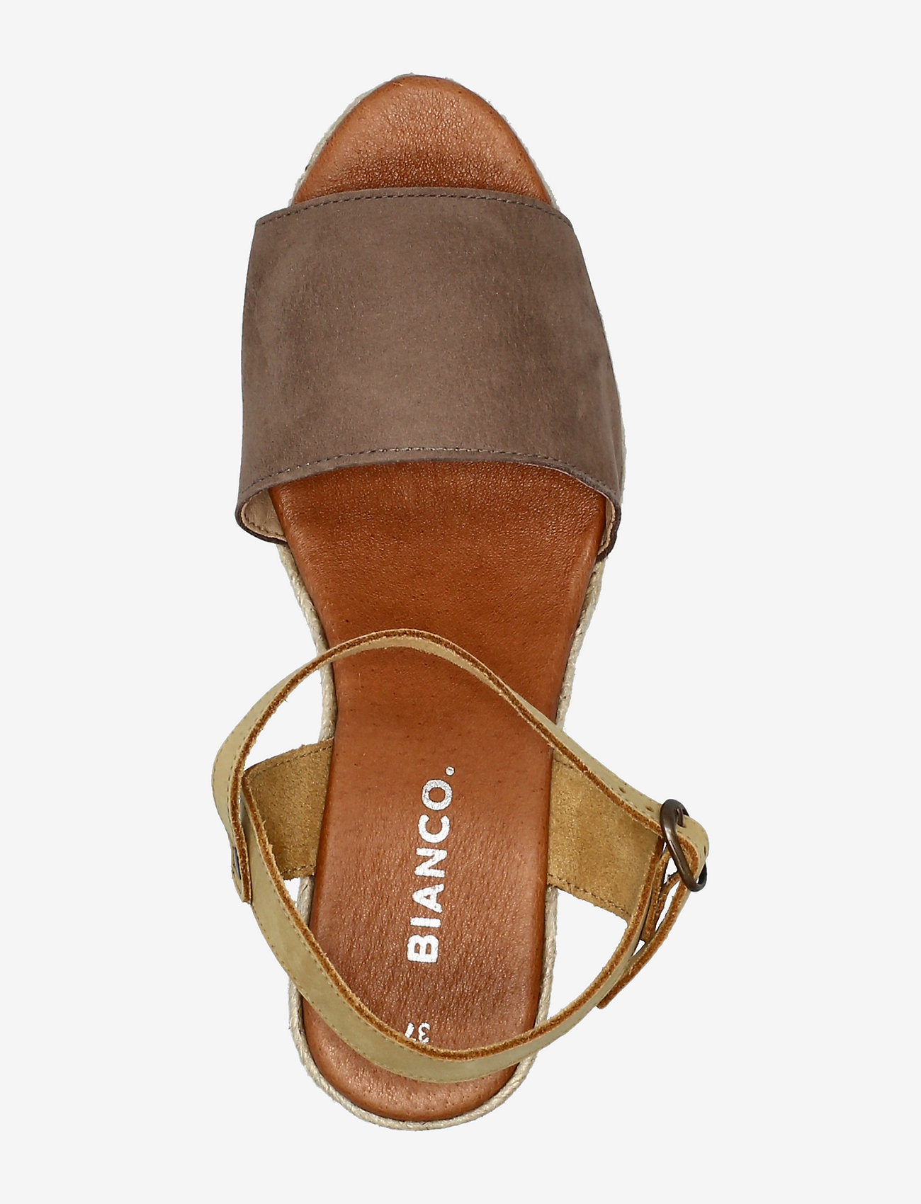 Bianco - BIADARA Suede Espadrille - light brown 1 - 3