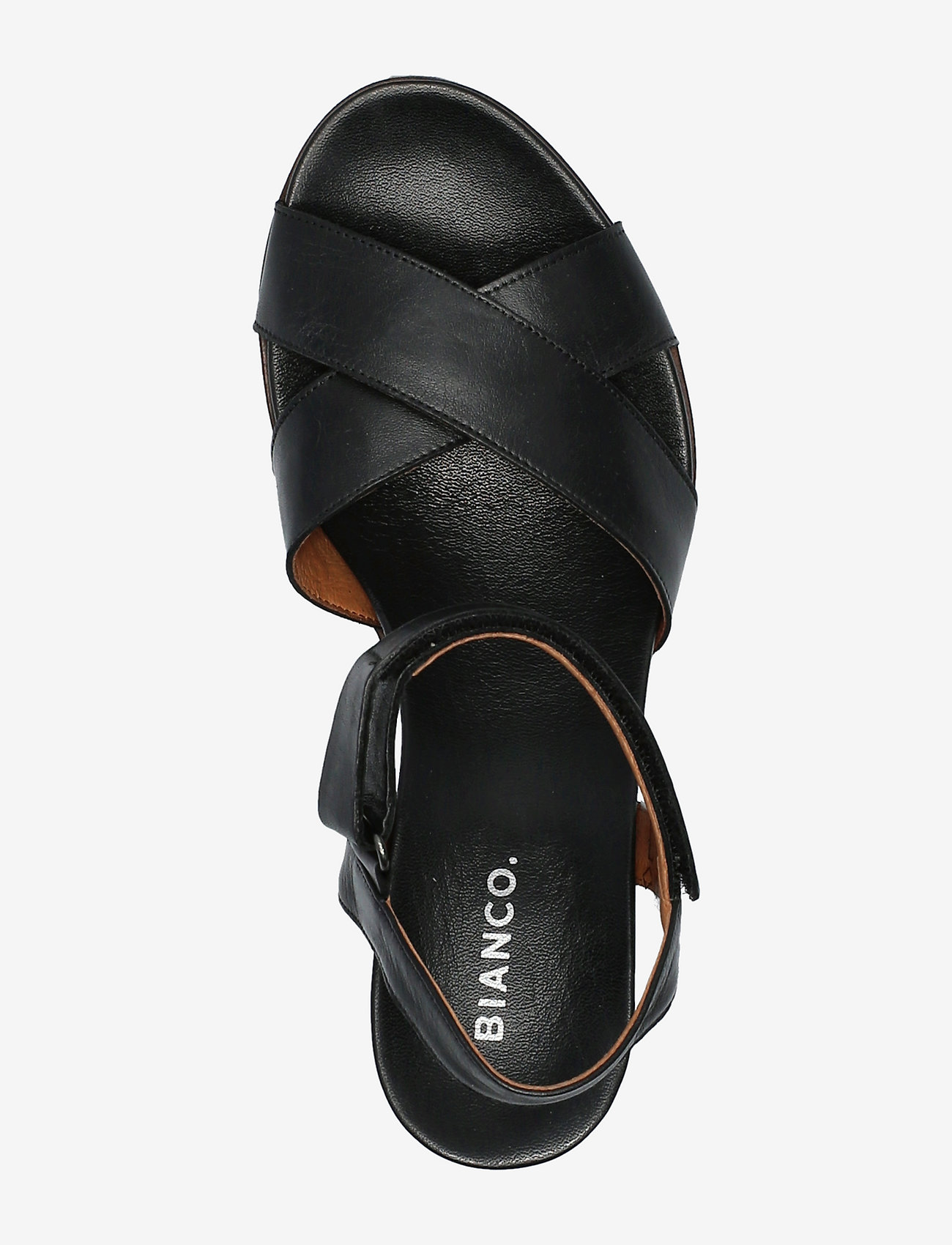 Bianco - BIACAILY Leather Cross Sandal - black - 3