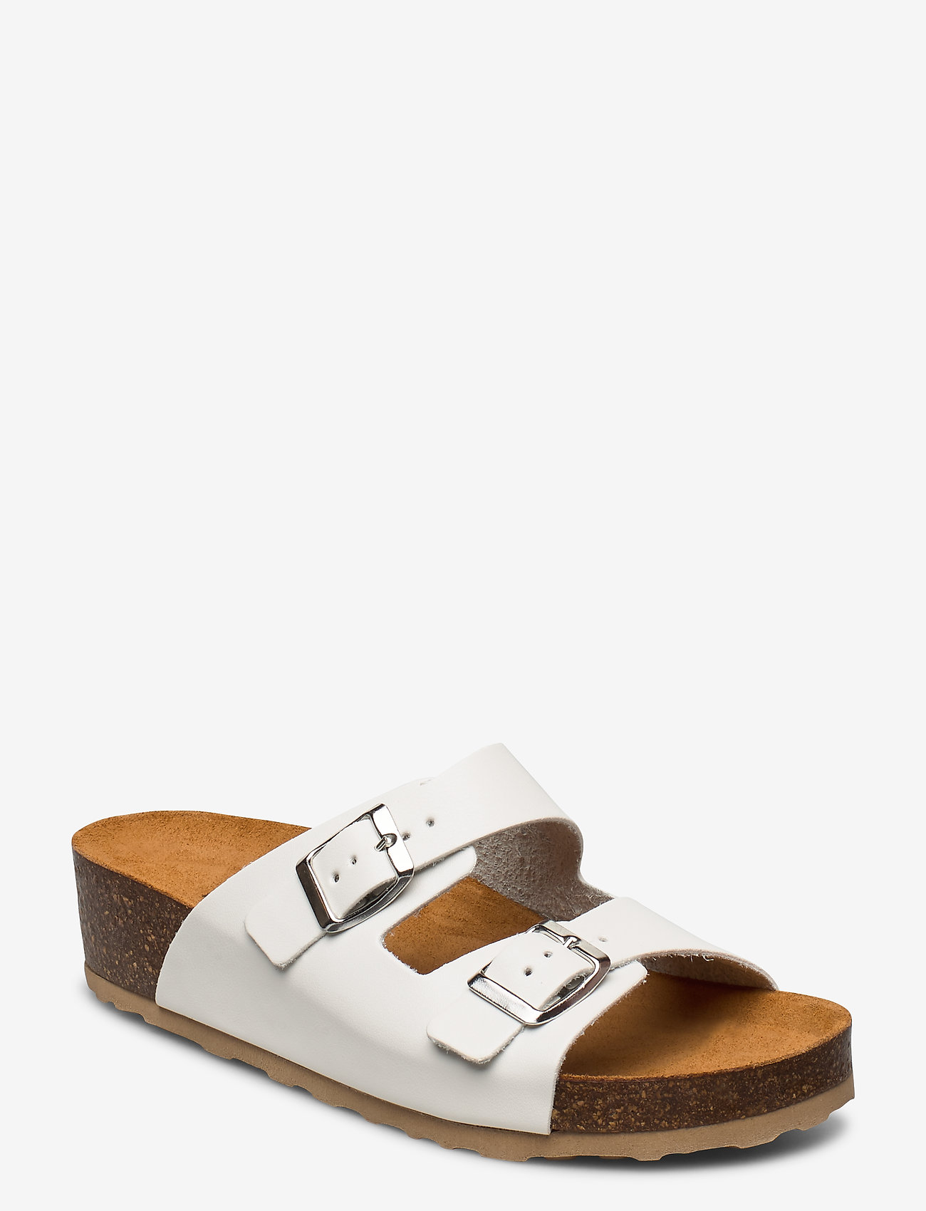 Bianco - BIABETTY Wedge Buckle Sandal - white - 0