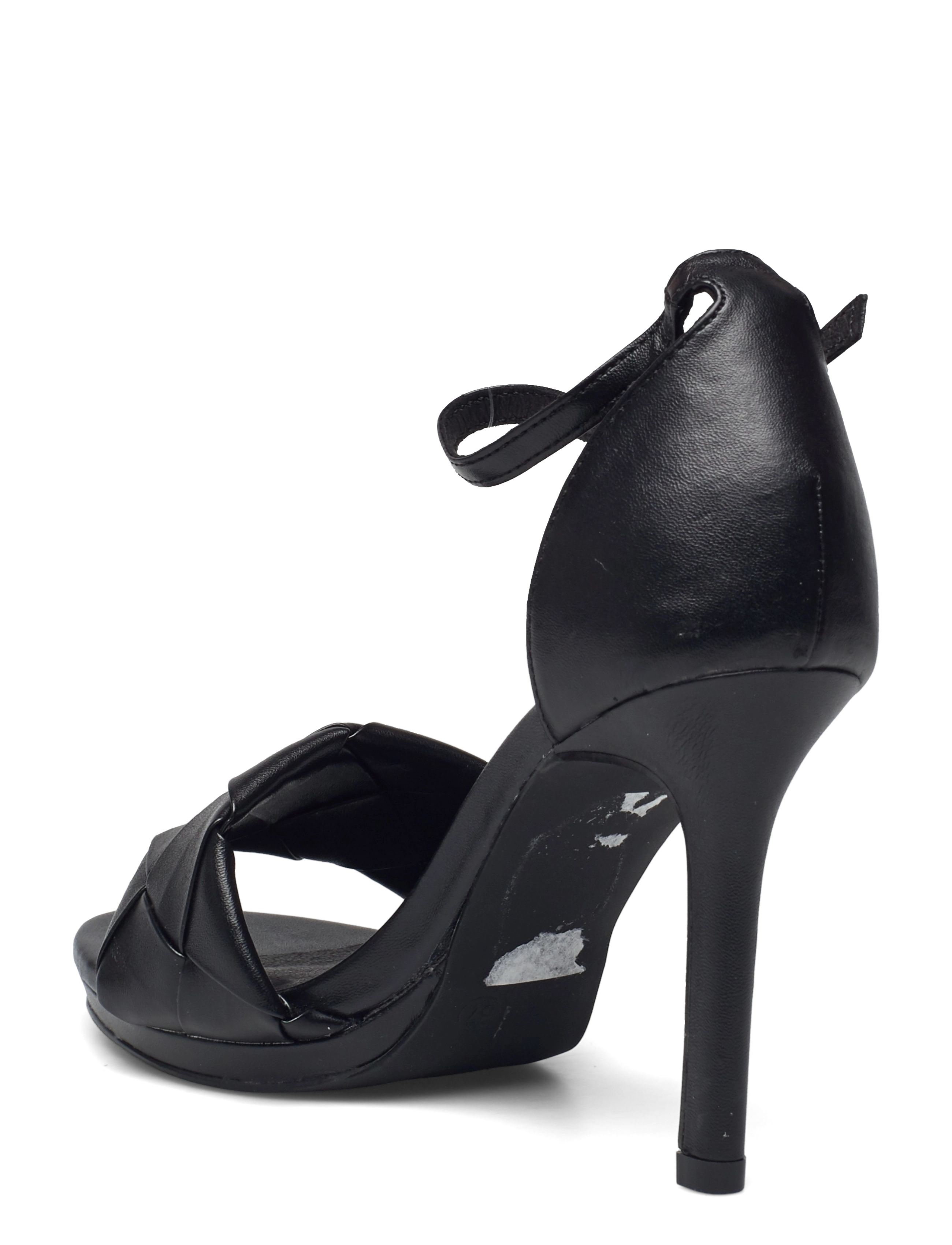 Bianco - BIADEEANN Braided Sandal - black - 2