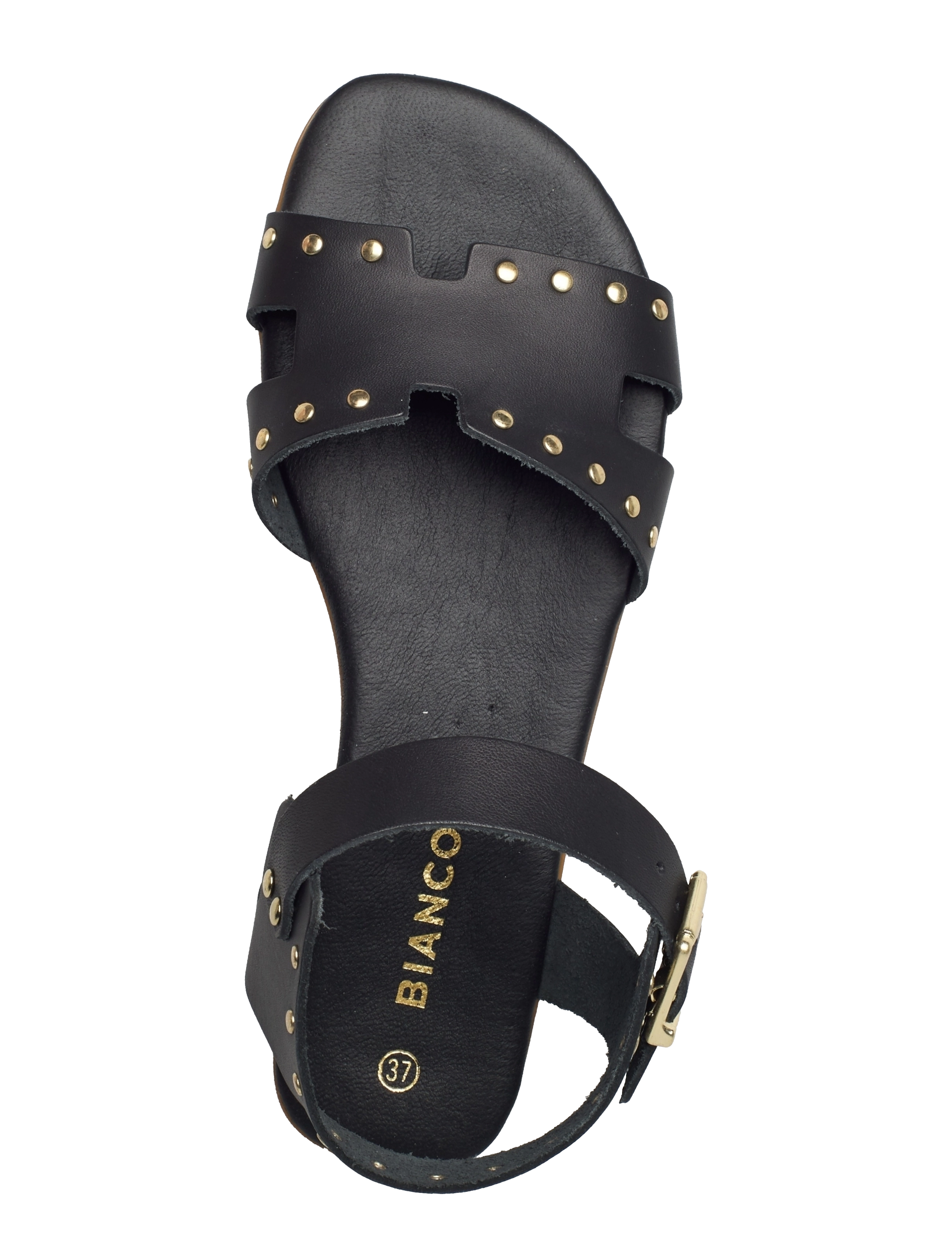 Bianco - BIABROOKE Stud Sandal - black - 3