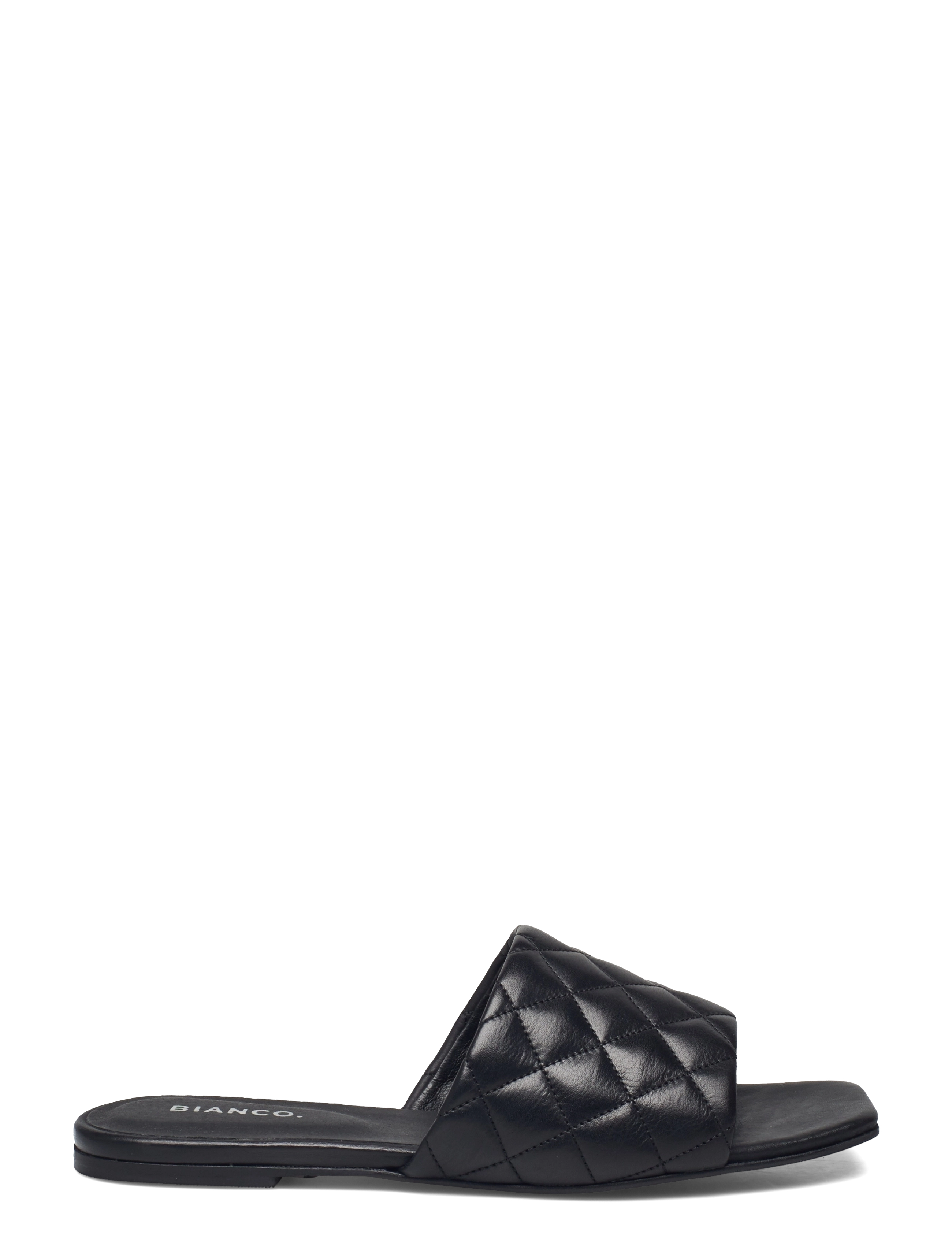 Bianco - BIAFAVOUR Quilt Sandal - black - 1