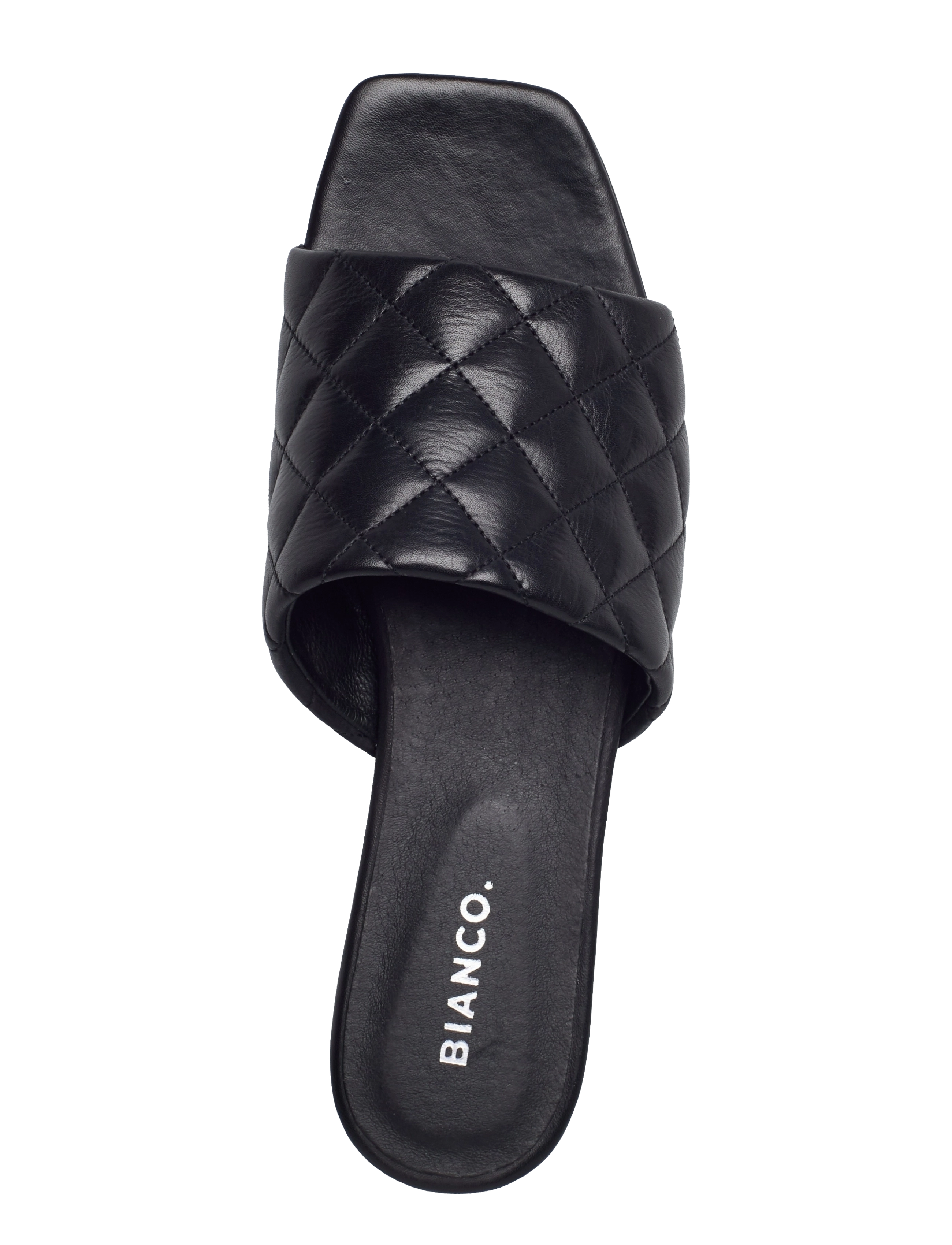 Bianco - BIAFAVOUR Quilt Sandal - black - 3