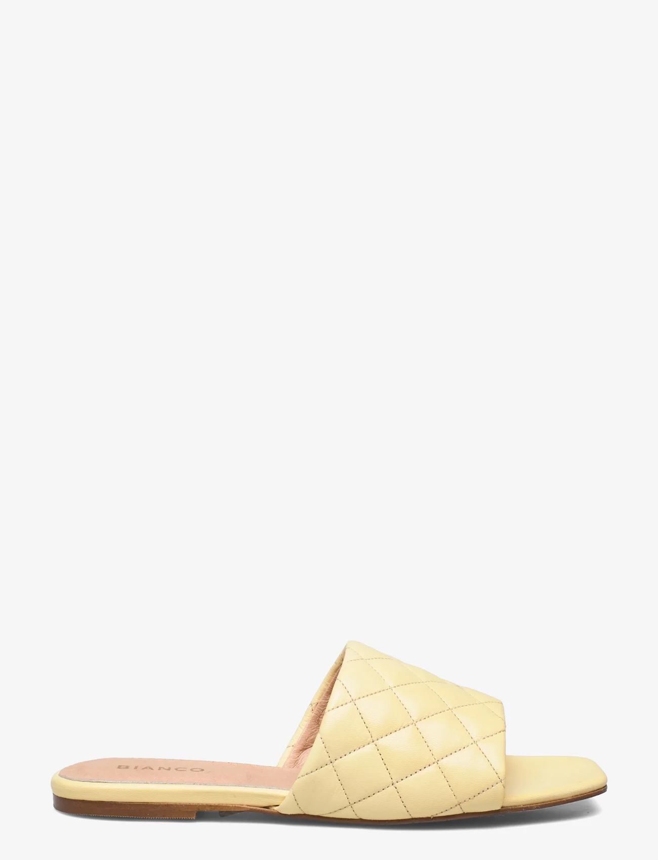 Bianco - BIAFAVOUR Quilt Sandal - platte sandalen - yellow dust - 1