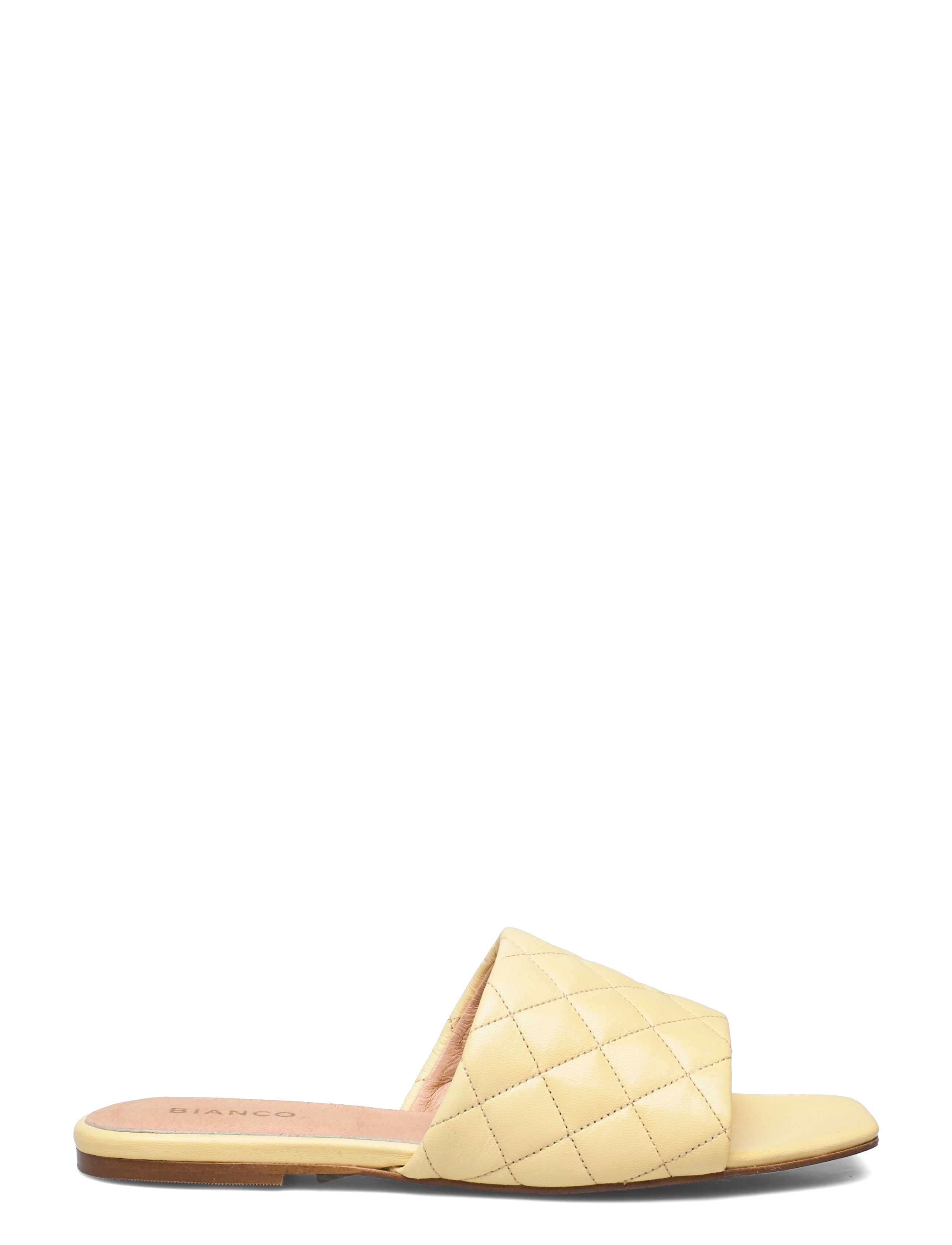 Bianco - BIAFAVOUR Quilt Sandal - yellow dust - 1