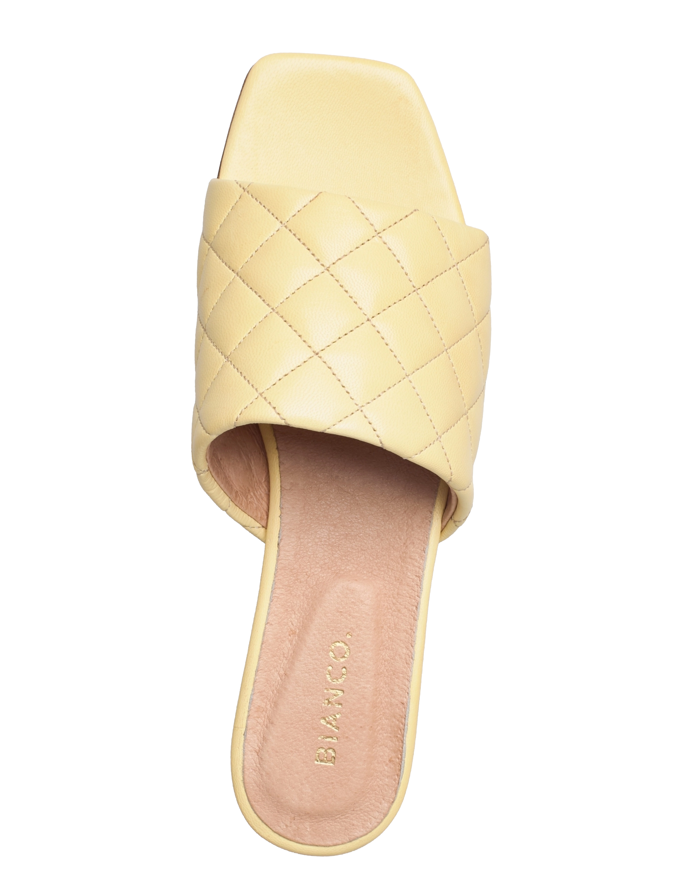 Bianco - BIAFAVOUR Quilt Sandal - yellow dust - 3