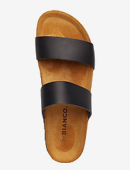 Bianco - BIABETRICIA Twin Strap Sandal - platta sandaler - black - 3