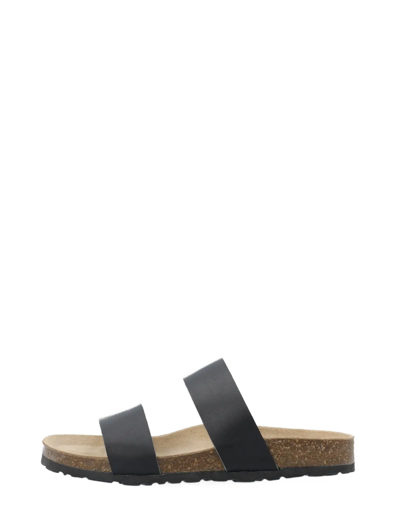 Bianco - BIABETRICIA Twin Strap Sandal - flate sandaler - black - 1