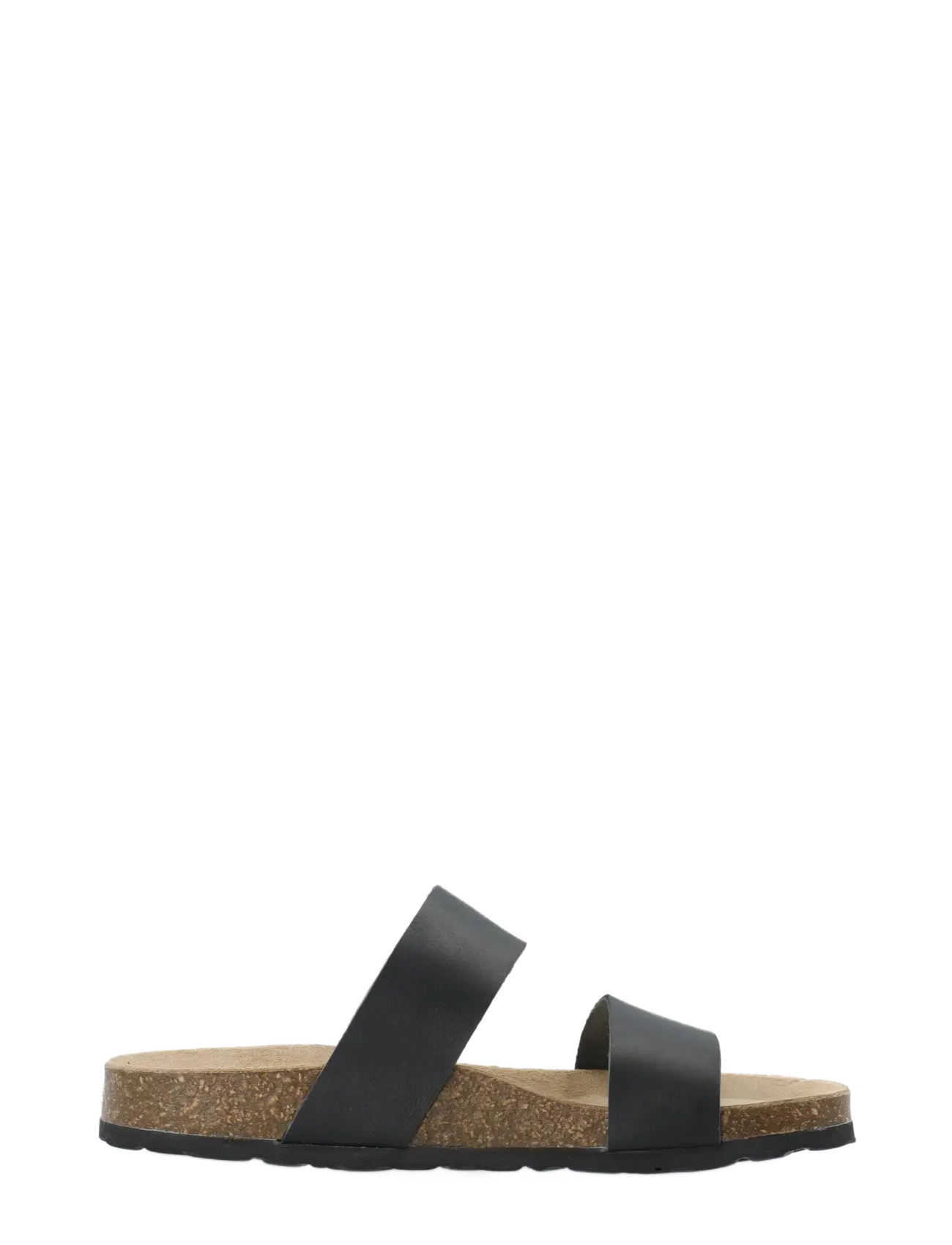 Bianco - BIABETRICIA Twin Strap Sandal - flate sandaler - black - 3