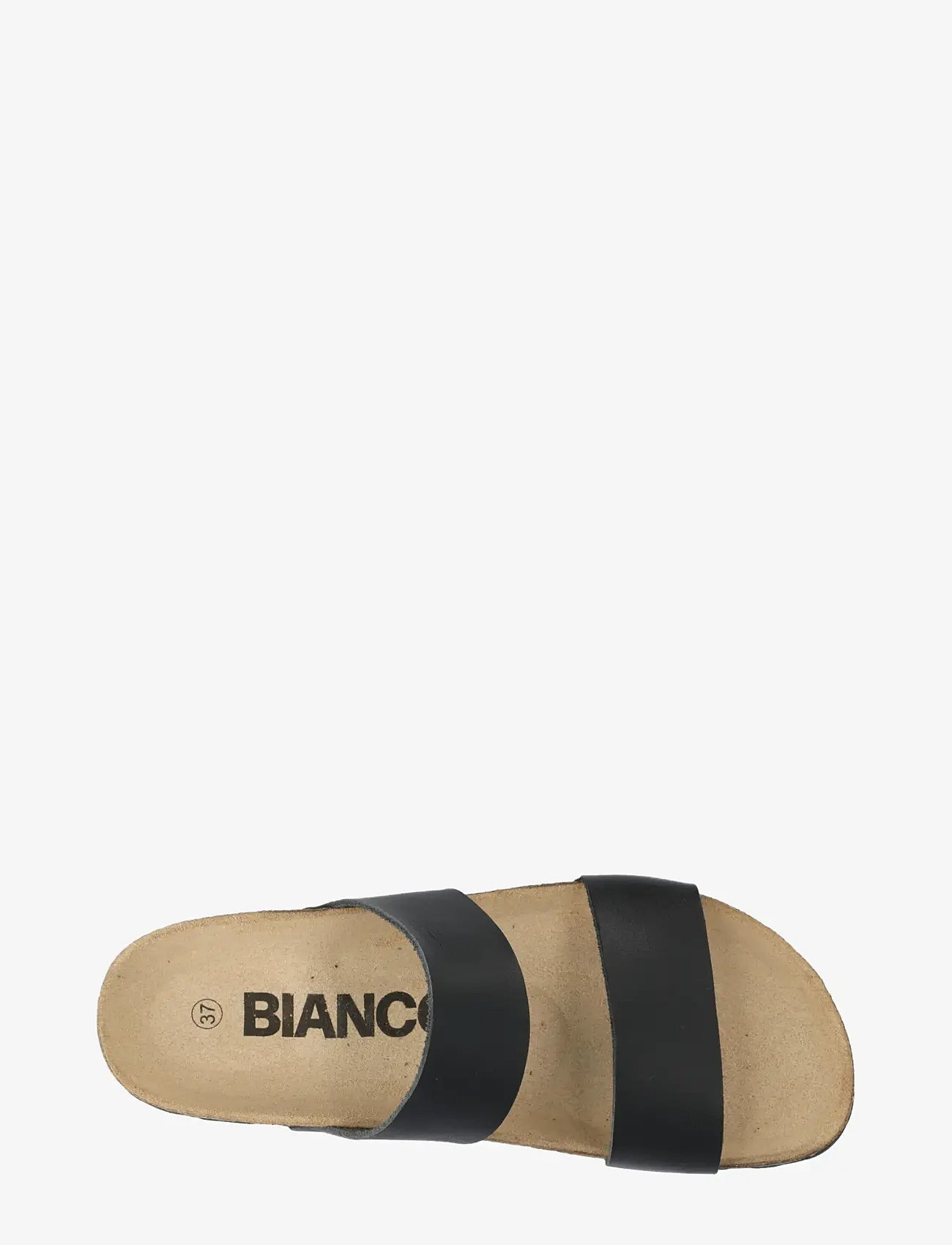Bianco - BIABETRICIA Twin Strap Sandal - platta sandaler - black - 4