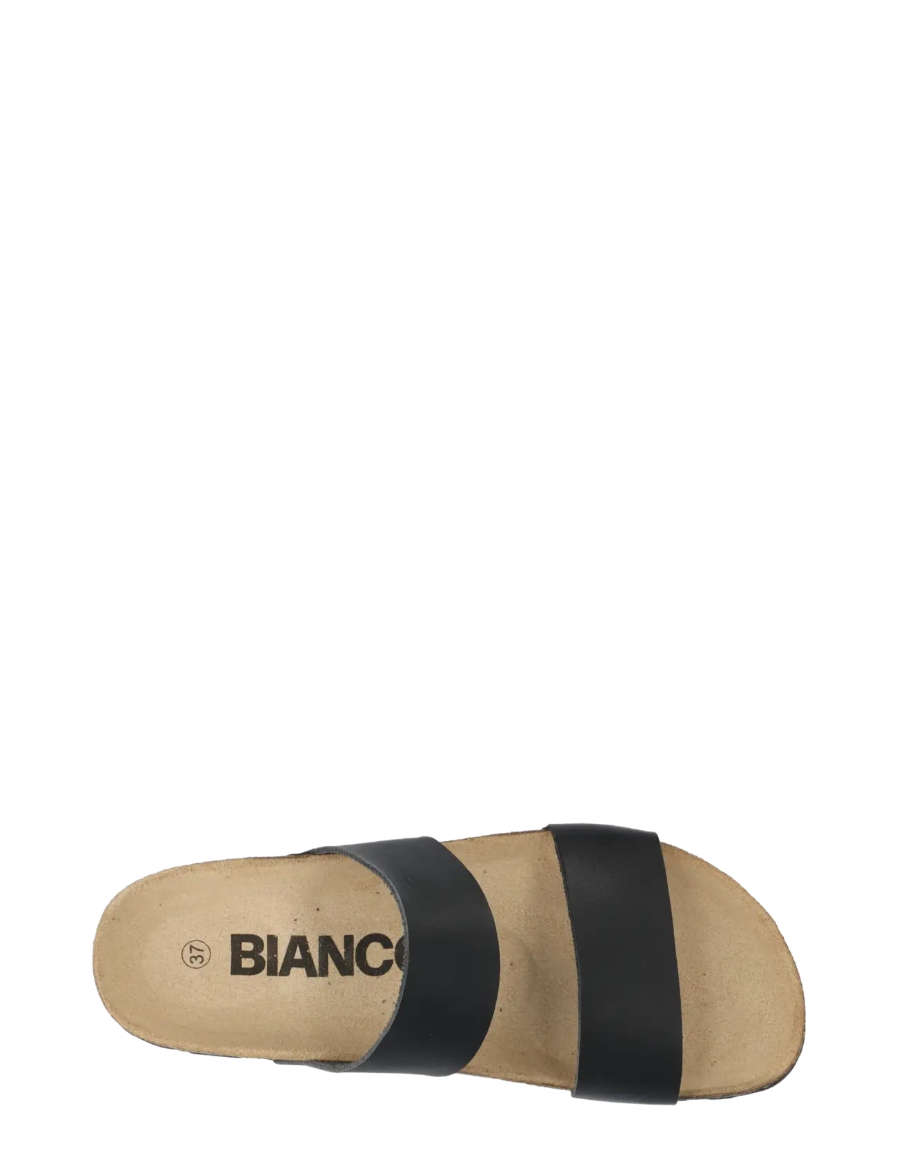 Bianco - BIABETRICIA Twin Strap Sandal - flate sandaler - black - 4