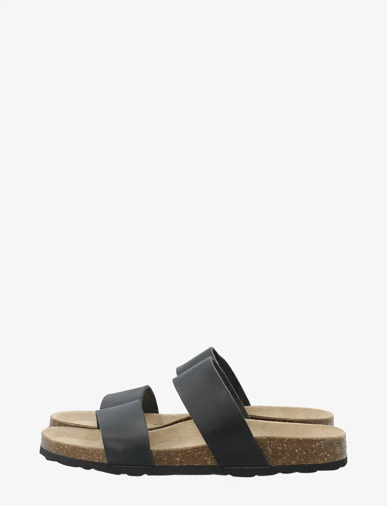 Bianco - BIABETRICIA Twin Strap Sandal - platta sandaler - black - 5