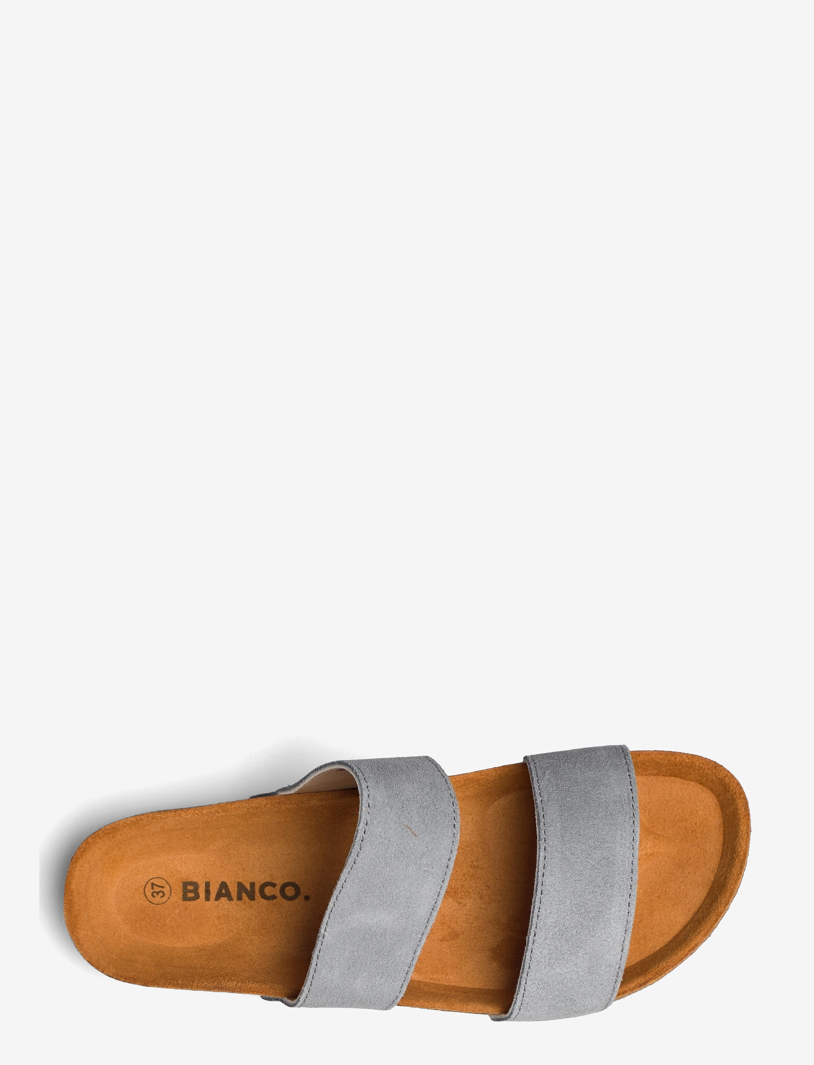 Bianco - BIABETRICIA Twin Strap Sandal - laveste priser - light grey 1 - 3