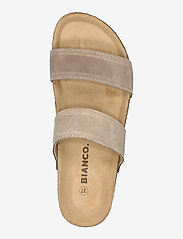 Bianco - BIABETRICIA Twin Strap Sandal - sandales plates - sand 1 - 3