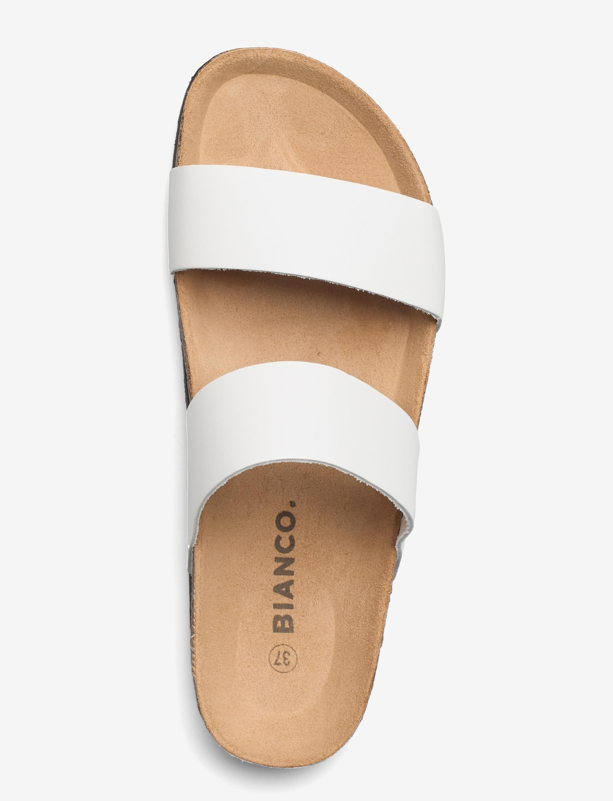Bianco - BIABETRICIA Twin Strap Sandal - flache sandalen - white - 3