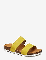 Bianco - BIABETRICIA Twin Strap Sandal - flat sandals - yellow 1 - 0