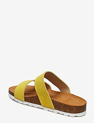 Bianco - BIABETRICIA Twin Strap Sandal - sandales plates - yellow 1 - 2