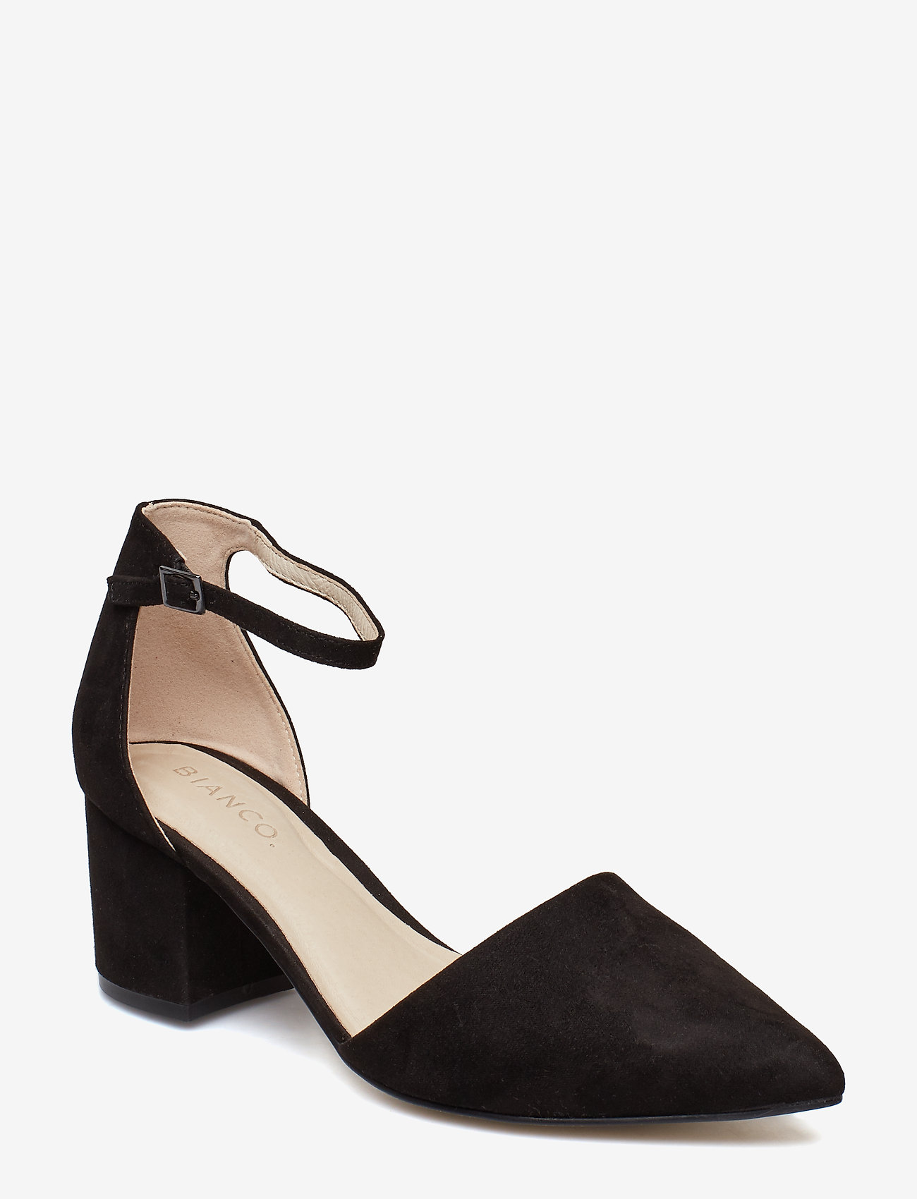 Bianco - BIADEVIVED Pump Micro Suede - pumps - black 1 - 0