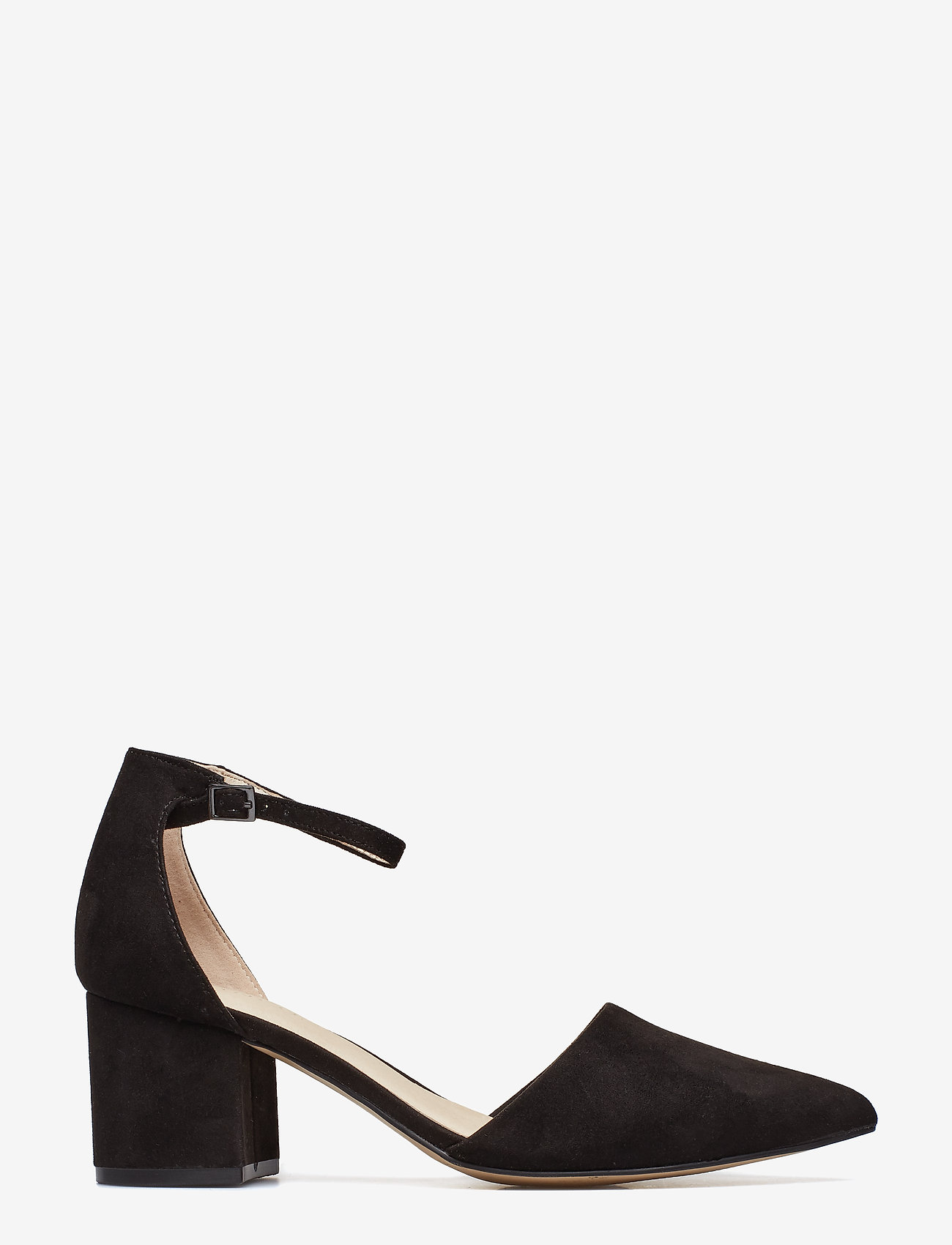 Bianco - BIADEVIVED Pump Micro Suede - pumps - black 1 - 1
