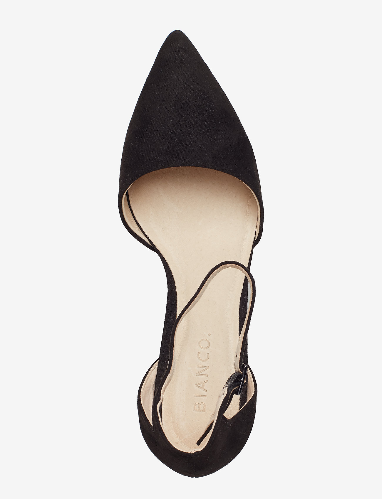 Bianco - BIADEVIVED Pump Micro Suede - pumps - black 1 - 3