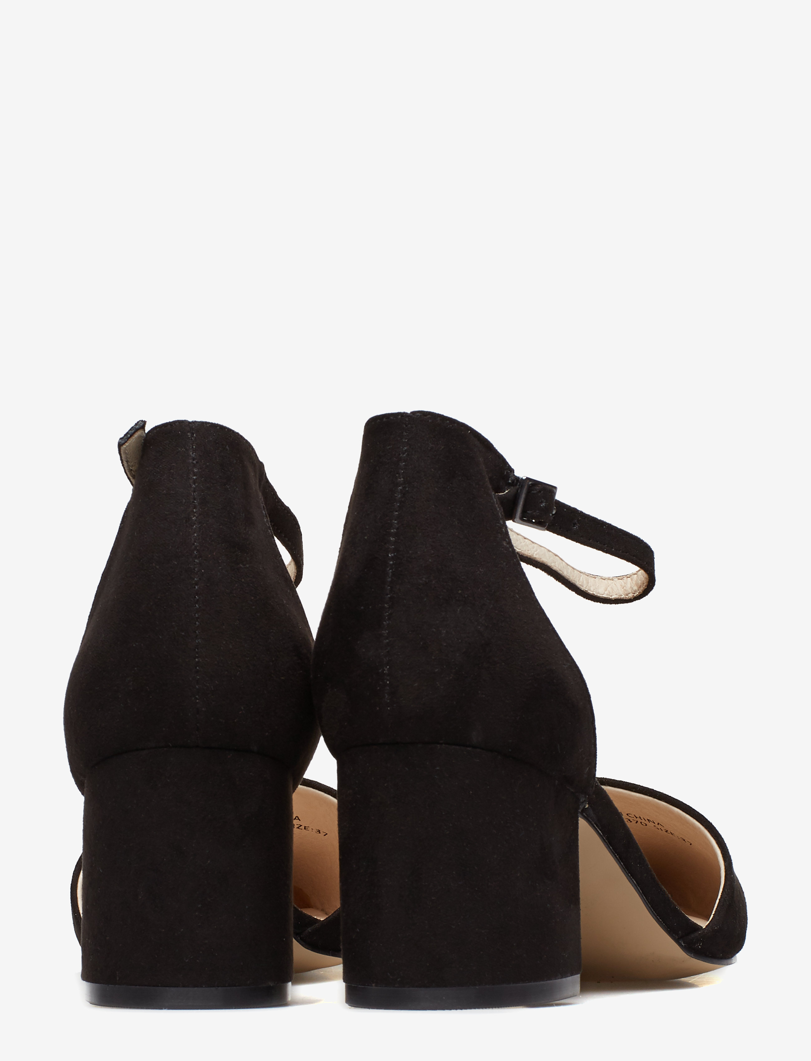 Bianco - BIADEVIVED Pump Micro Suede - festmode zu outlet-preisen - black 1 - 4