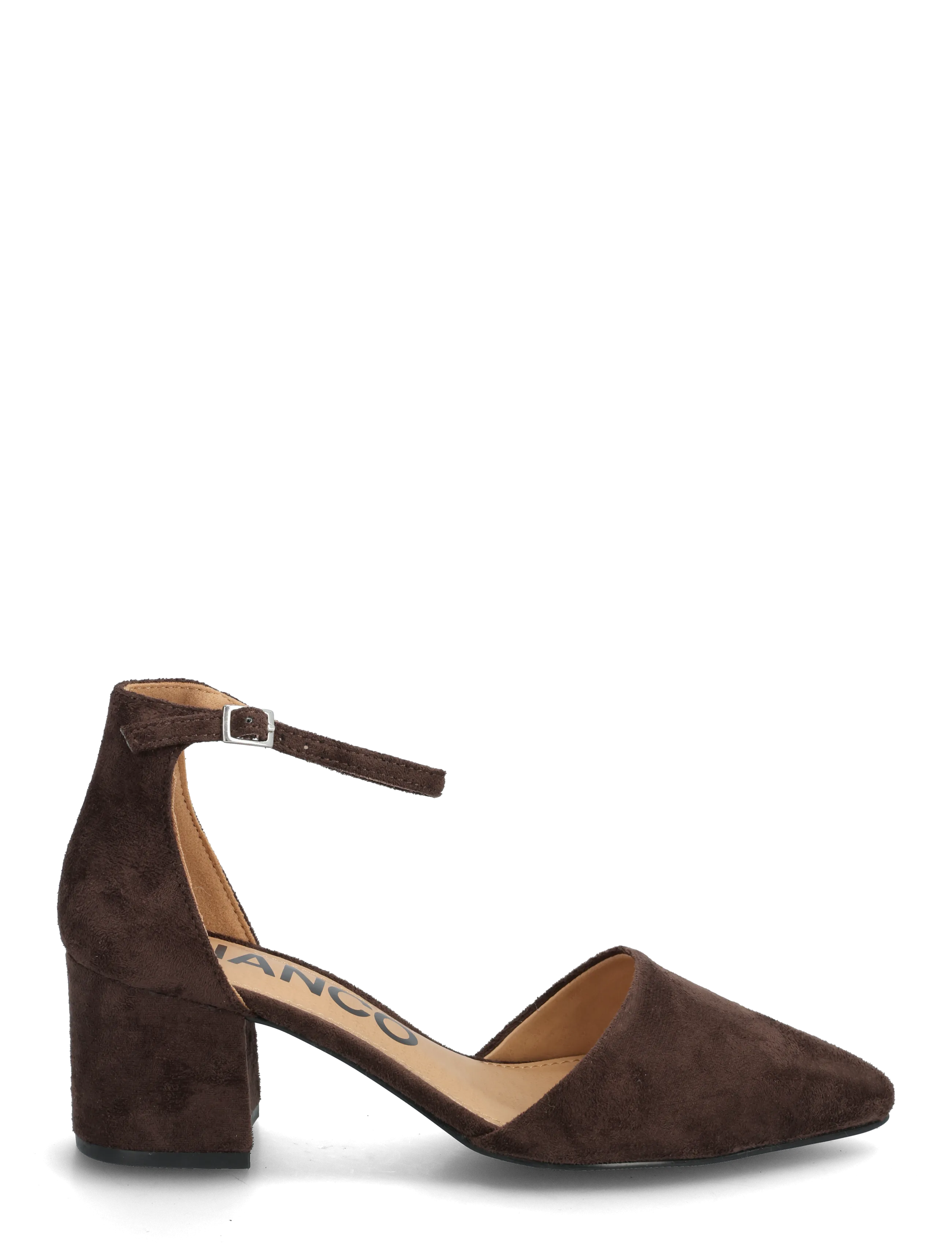 Bianco - BIADEVIVED Pump Micro Suede - pumps - dark brown - 1