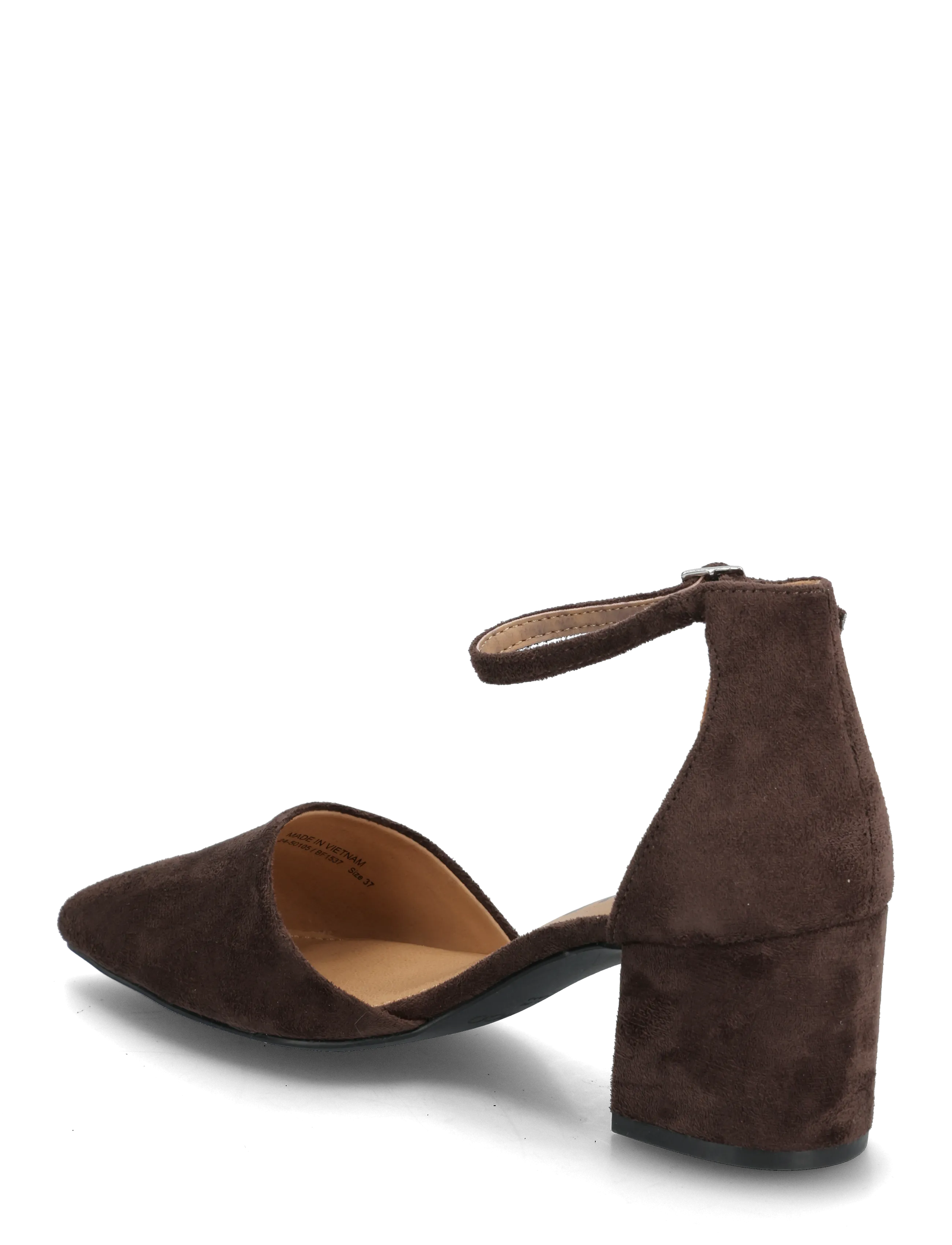 Bianco - BIADEVIVED Pump Micro Suede - pumps - dark brown - 2