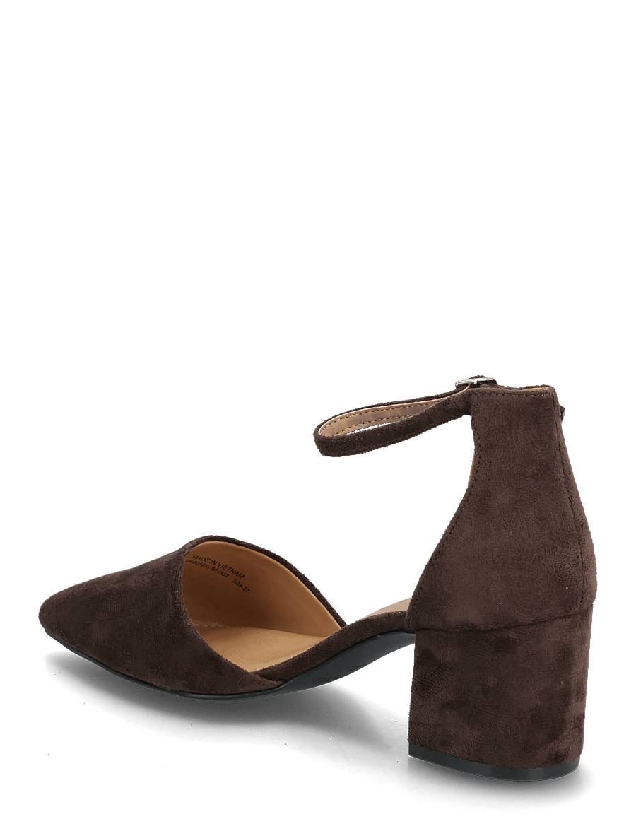 Bianco - BIADEVIVED Pump Micro Suede - pumps - dark brown - 2