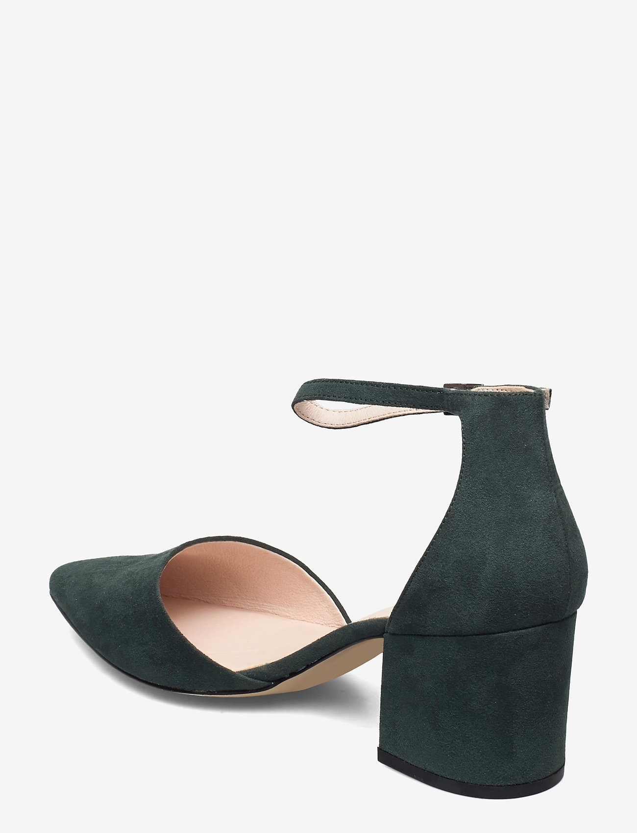 Bianco - BIADEVIVED Pump Micro Suede - naised - dark green 1 - 2