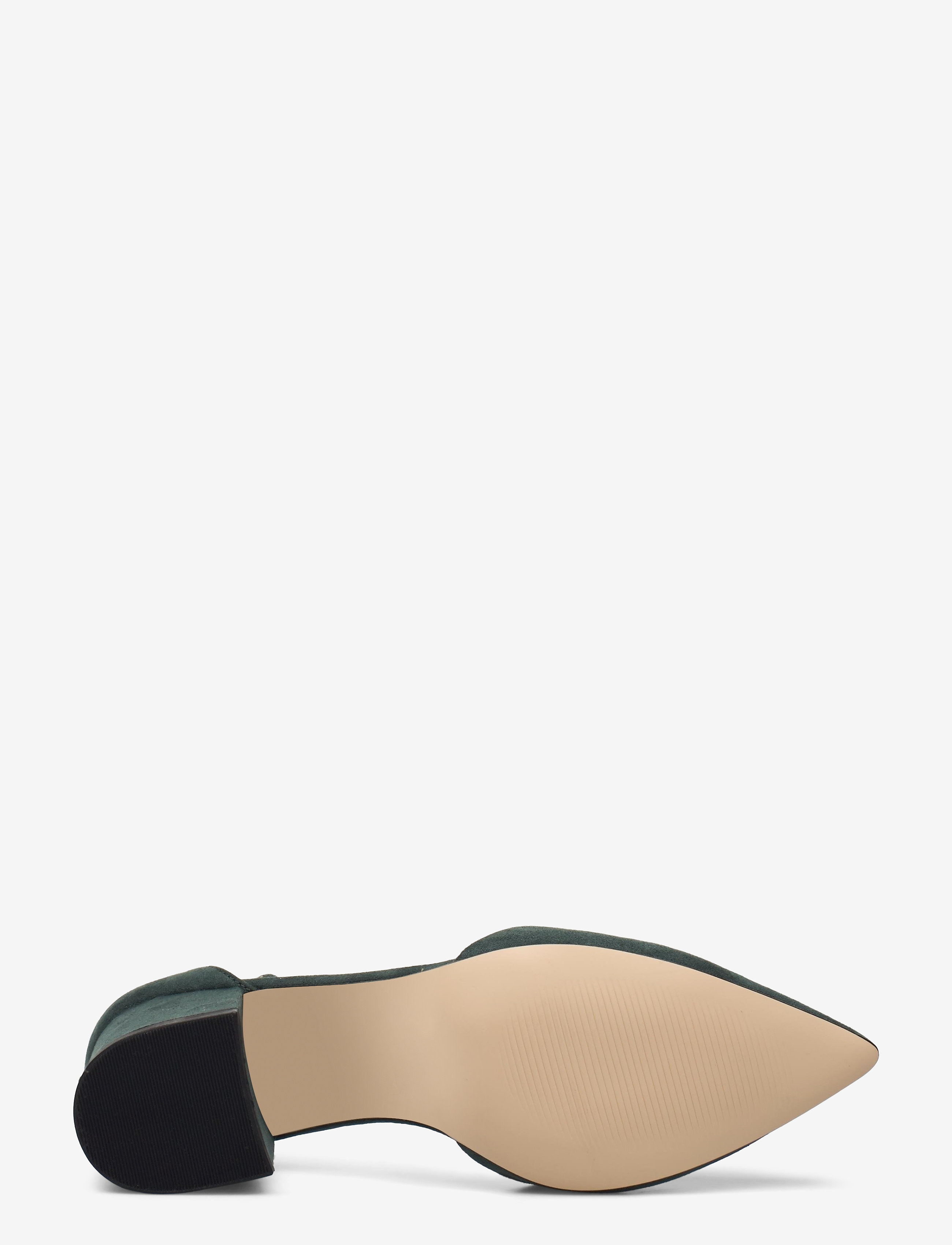 Bianco - BIADEVIVED Pump Micro Suede - festklær til outlet-priser - dark green 1 - 4