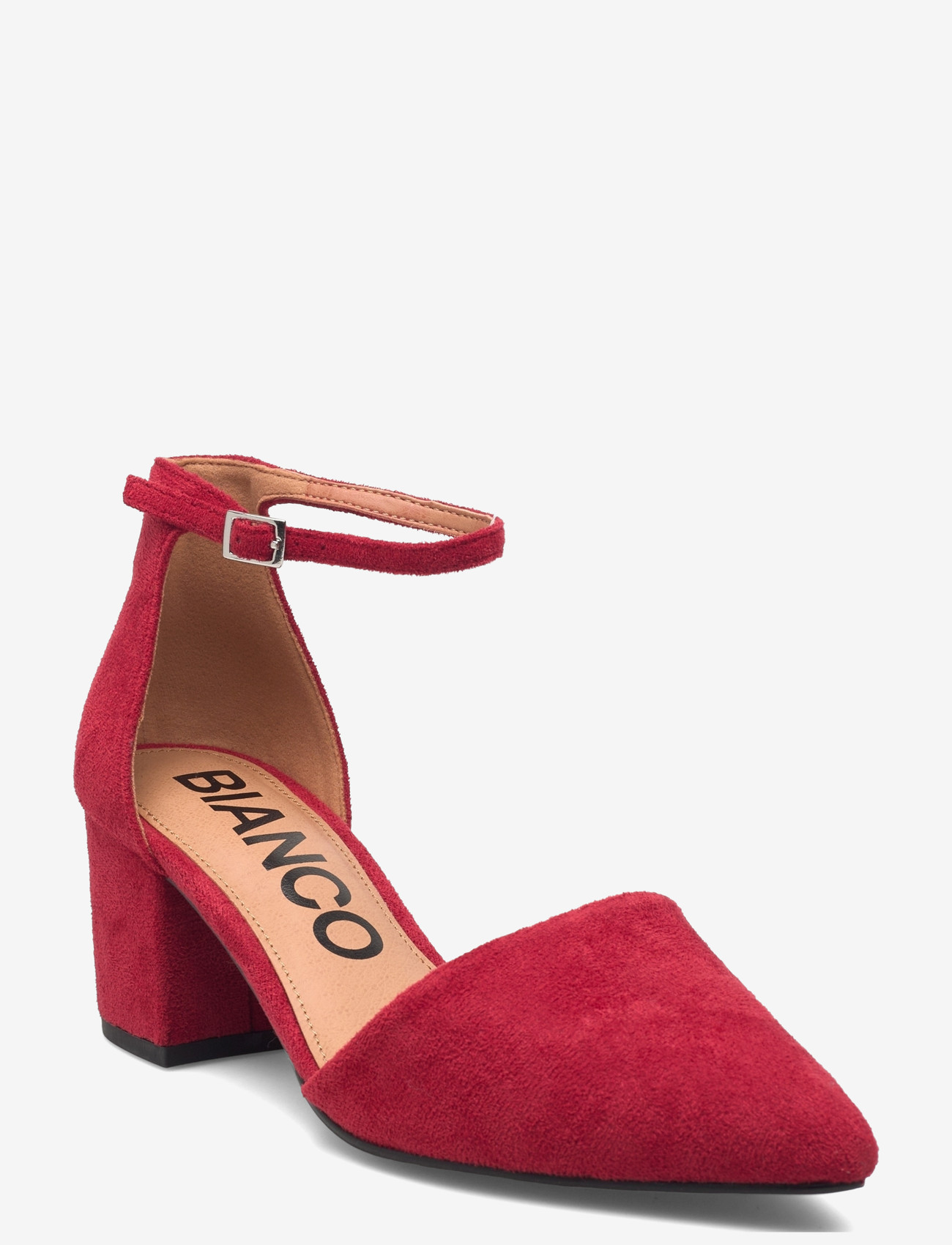 Bianco - BIADEVIVED Pump Micro Suede - pumps - dark red - 0