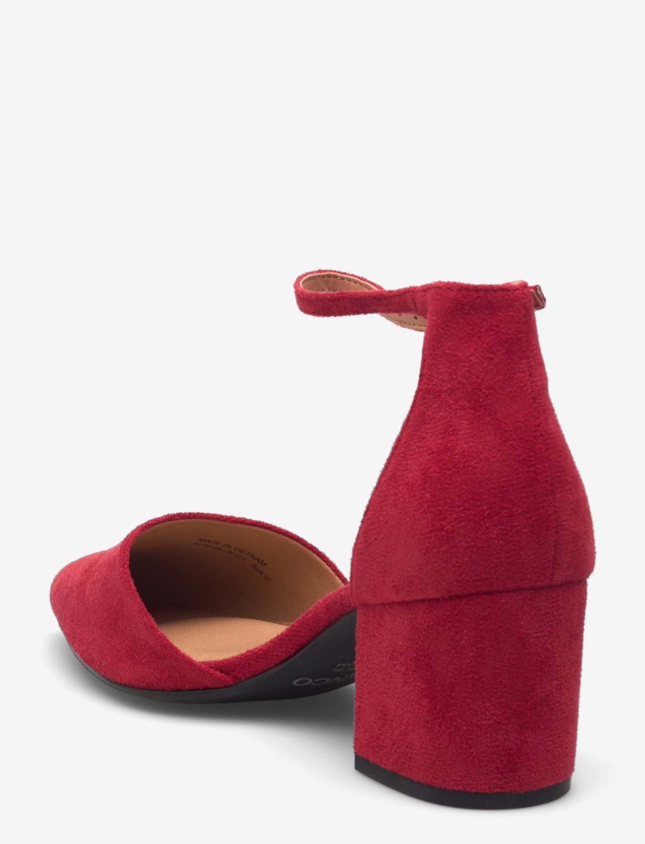 Bianco - BIADEVIVED Pump Micro Suede - pumps - dark red - 2