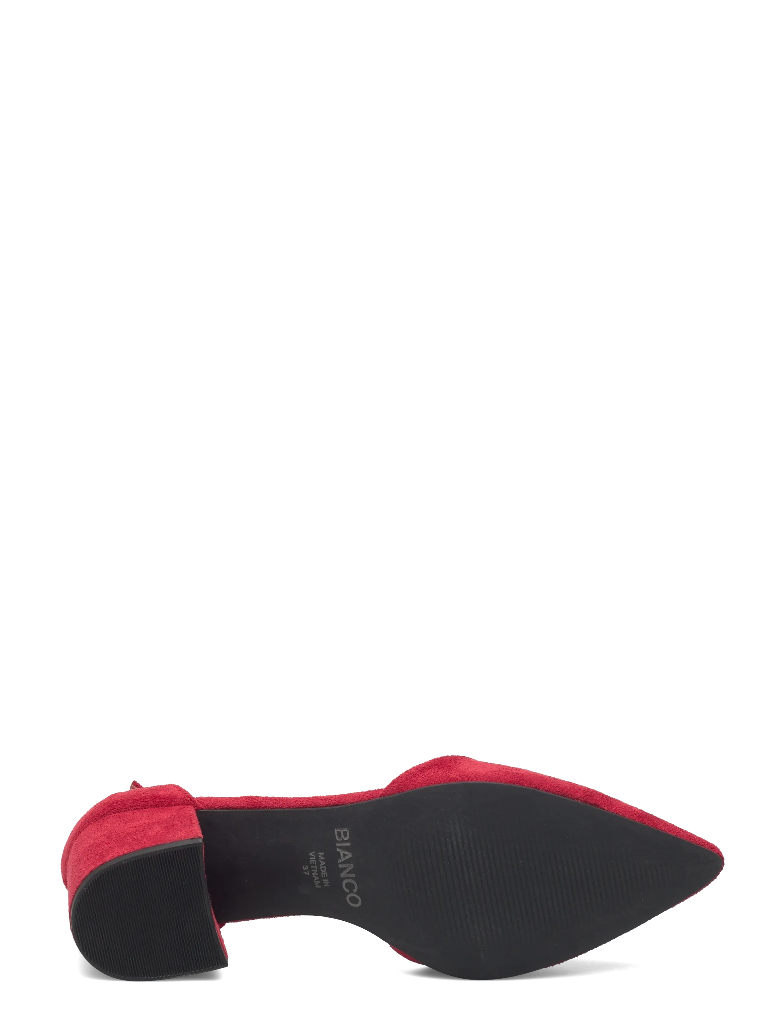 Bianco - BIADEVIVED Pump Micro Suede - pumps - dark red - 4