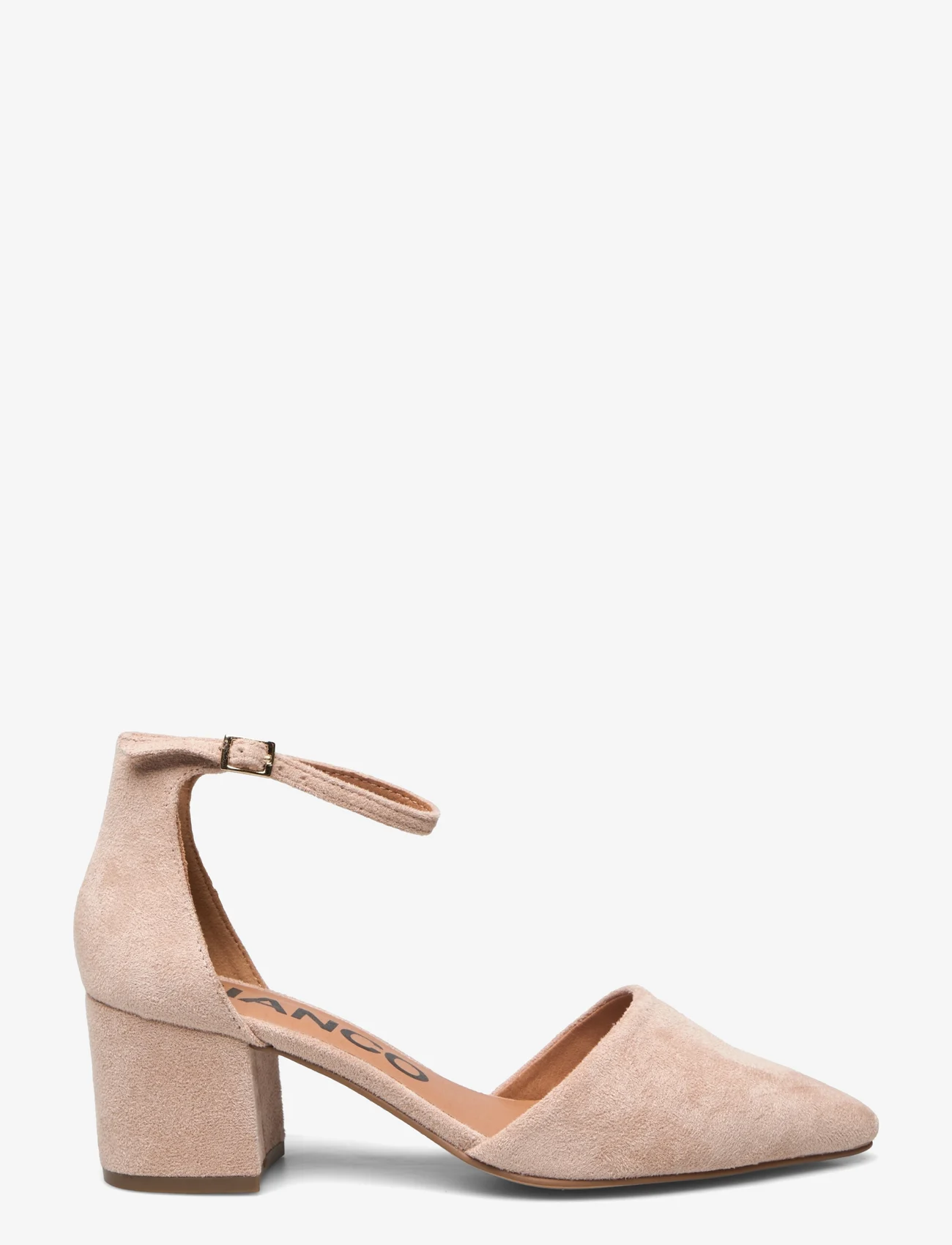 Bianco - BIADEVIVED Pump Micro Suede - peoriided outlet-hindadega - nougat - 1
