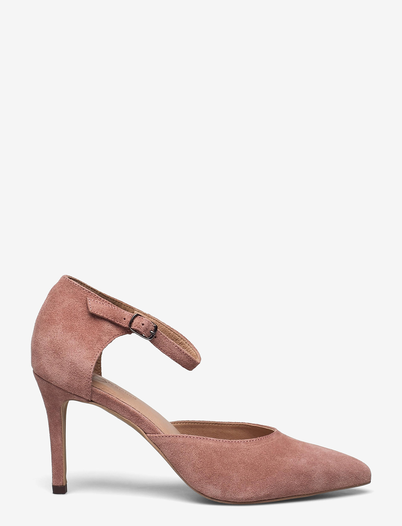 Bianco - BIACAIT Suede Ankle Strap Pump - powder 1 - 1