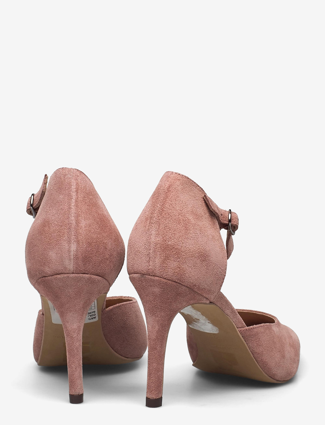 Bianco - BIACAIT Suede Ankle Strap Pump - powder 1 - 4