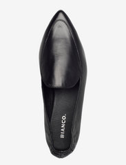 Bianco - BIATRACEY Leather Loafer - instappers - black - 3