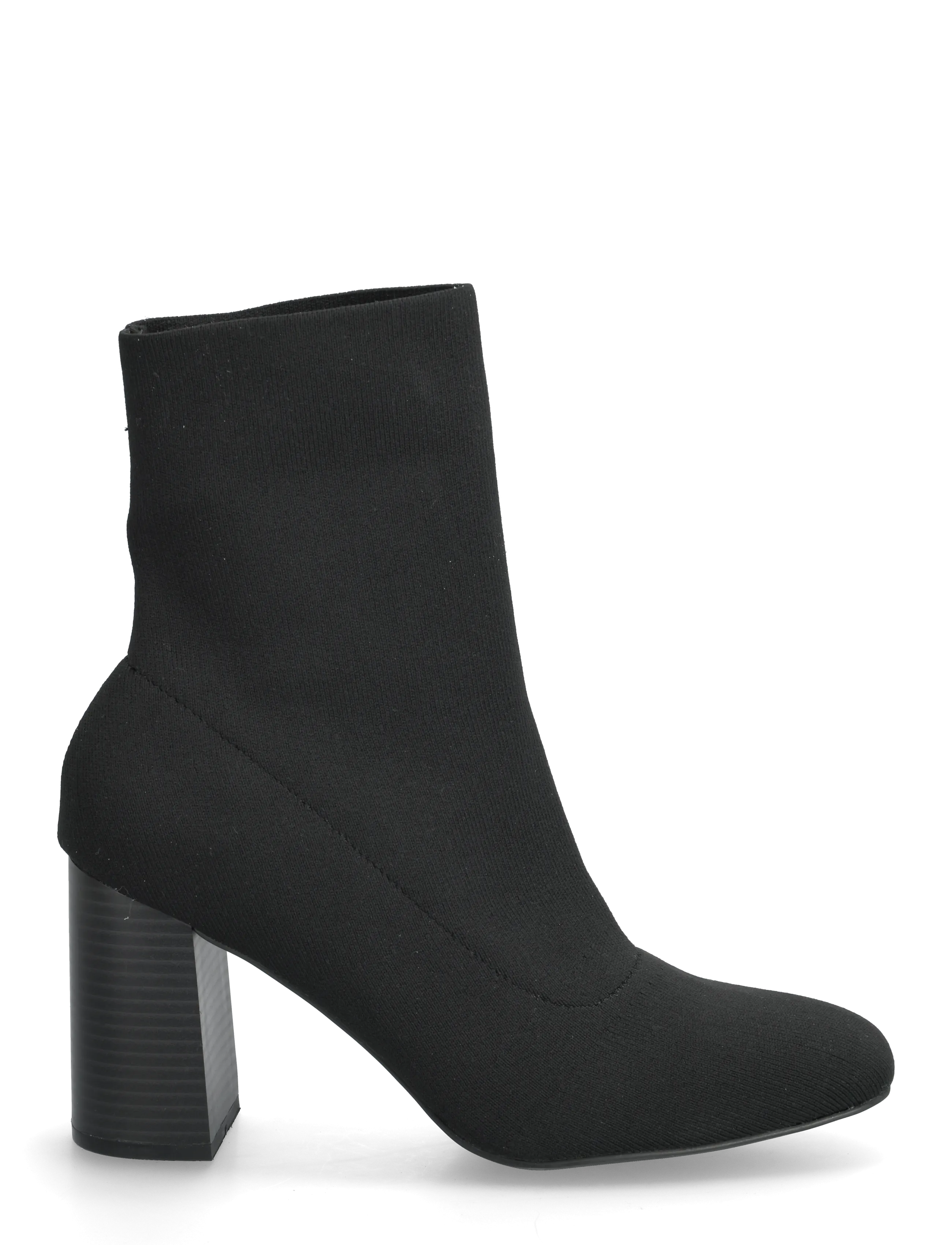 Bianco - BIAELLIE Knit Boot - hohe absätze - black 4 - 1