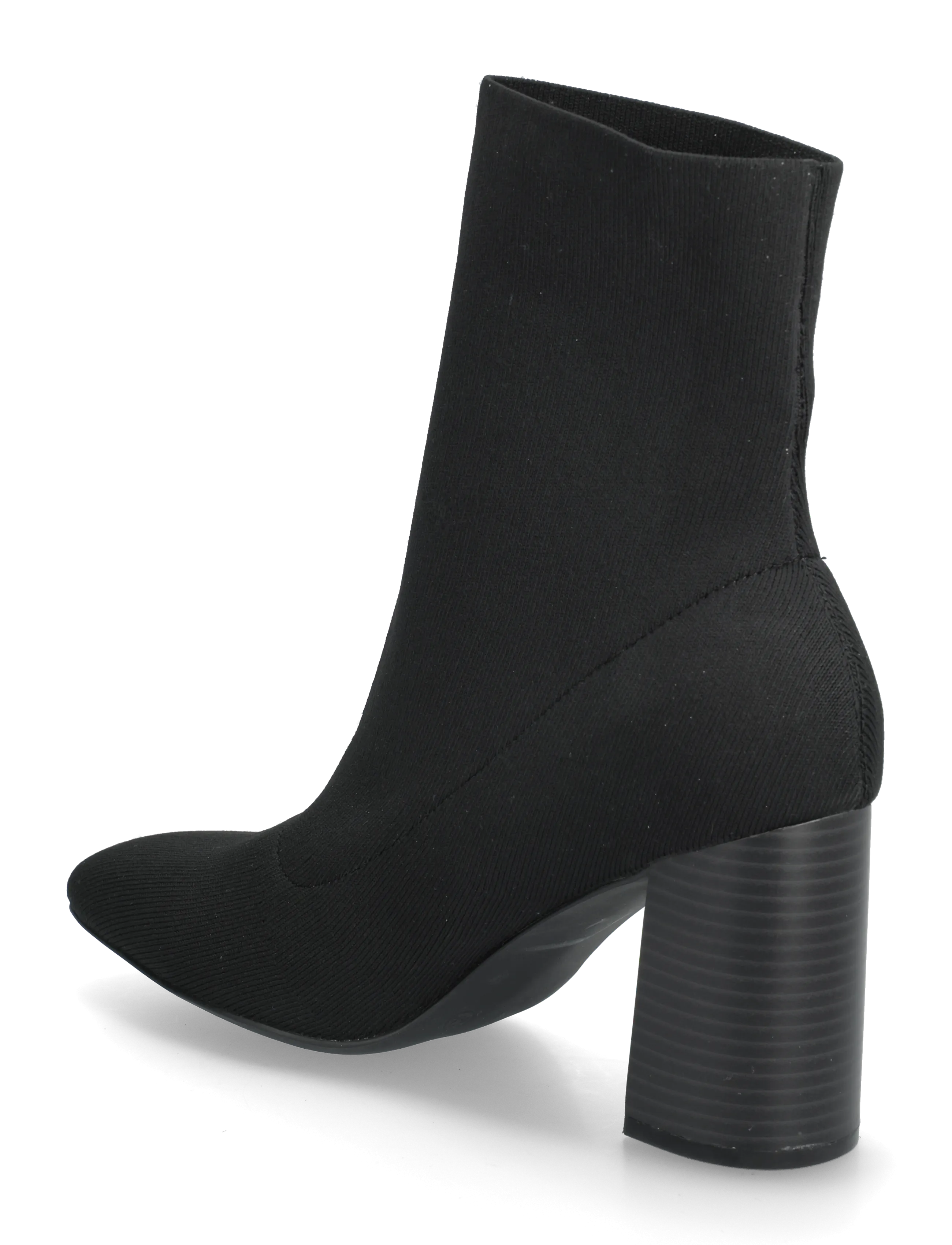 Bianco - BIAELLIE Knit Boot - hohe absätze - black 4 - 2