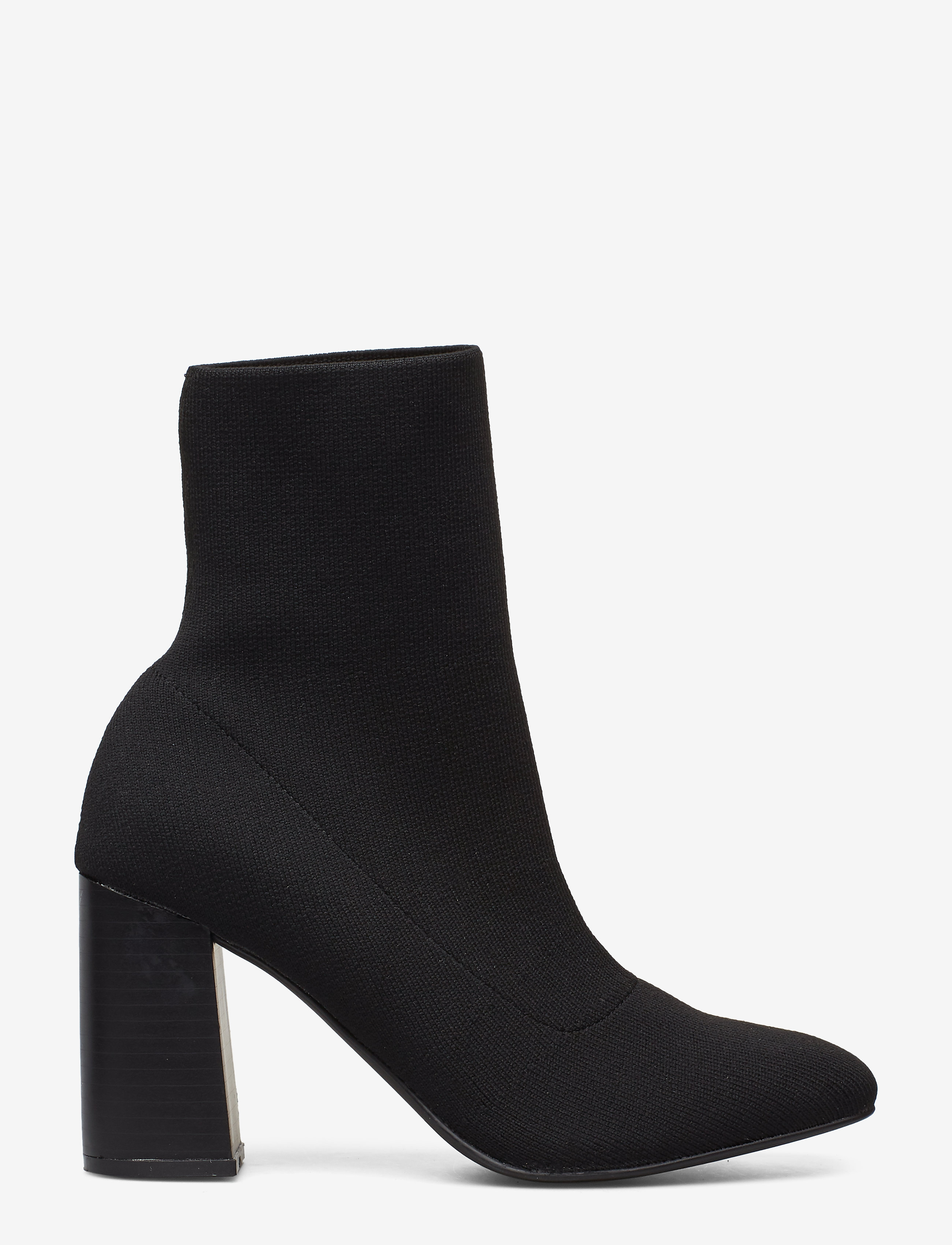 Bianco - BIAELLIE Knit Boot - kontsaga poolsaapad - black - 1