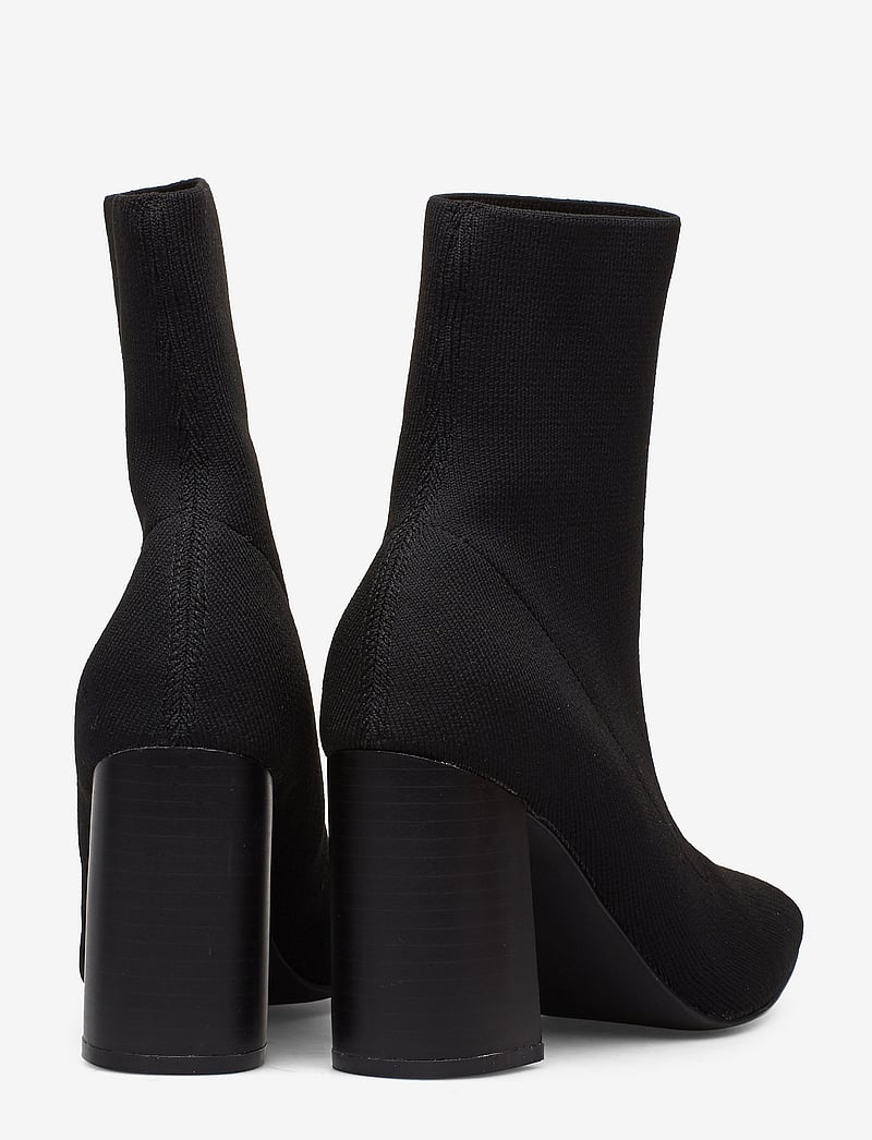 Bianco - BIAELLIE Knit Boot - heeled ankle boots - black - 4