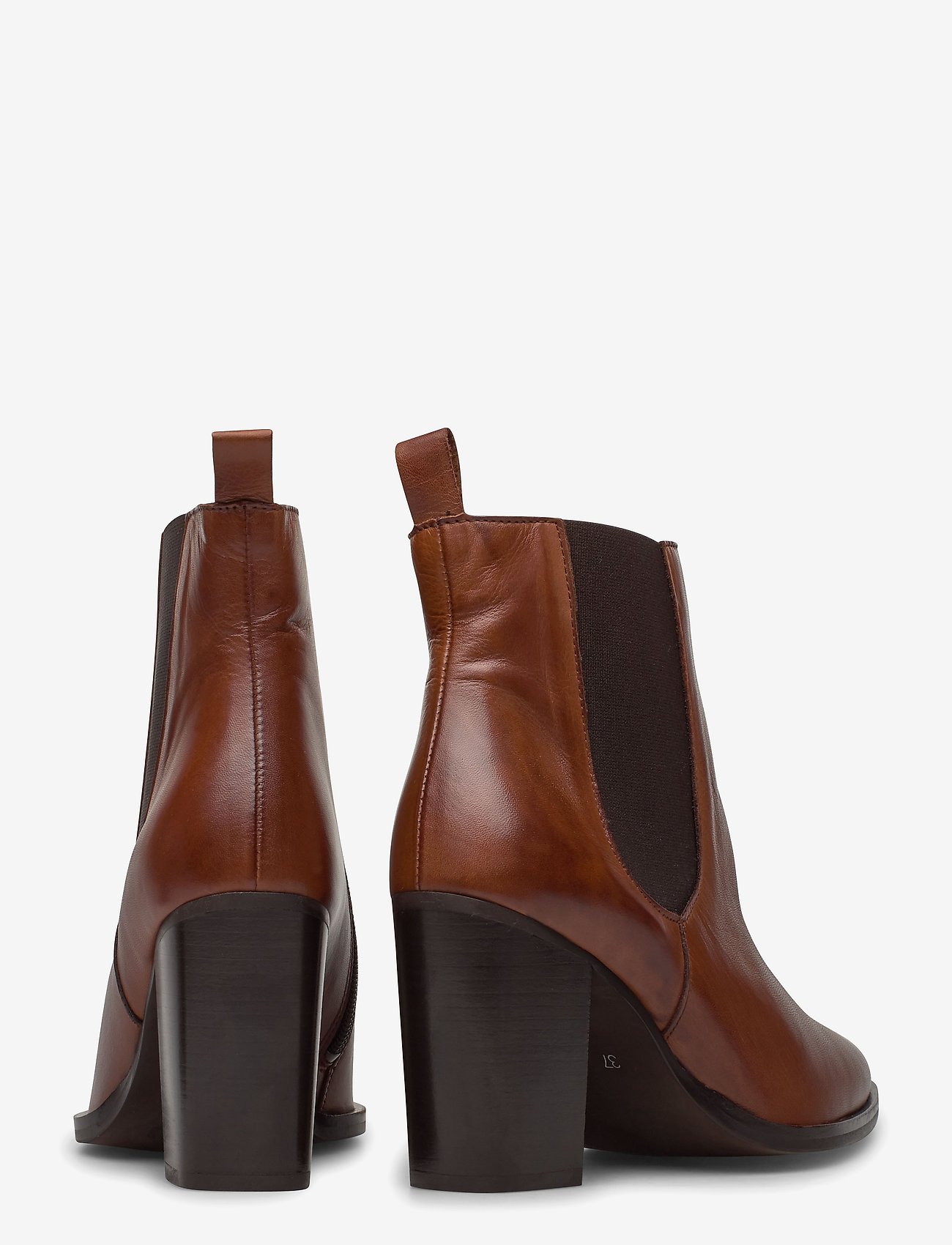 Bianco - BIAJUDIA Leather Boot - cognac - 4