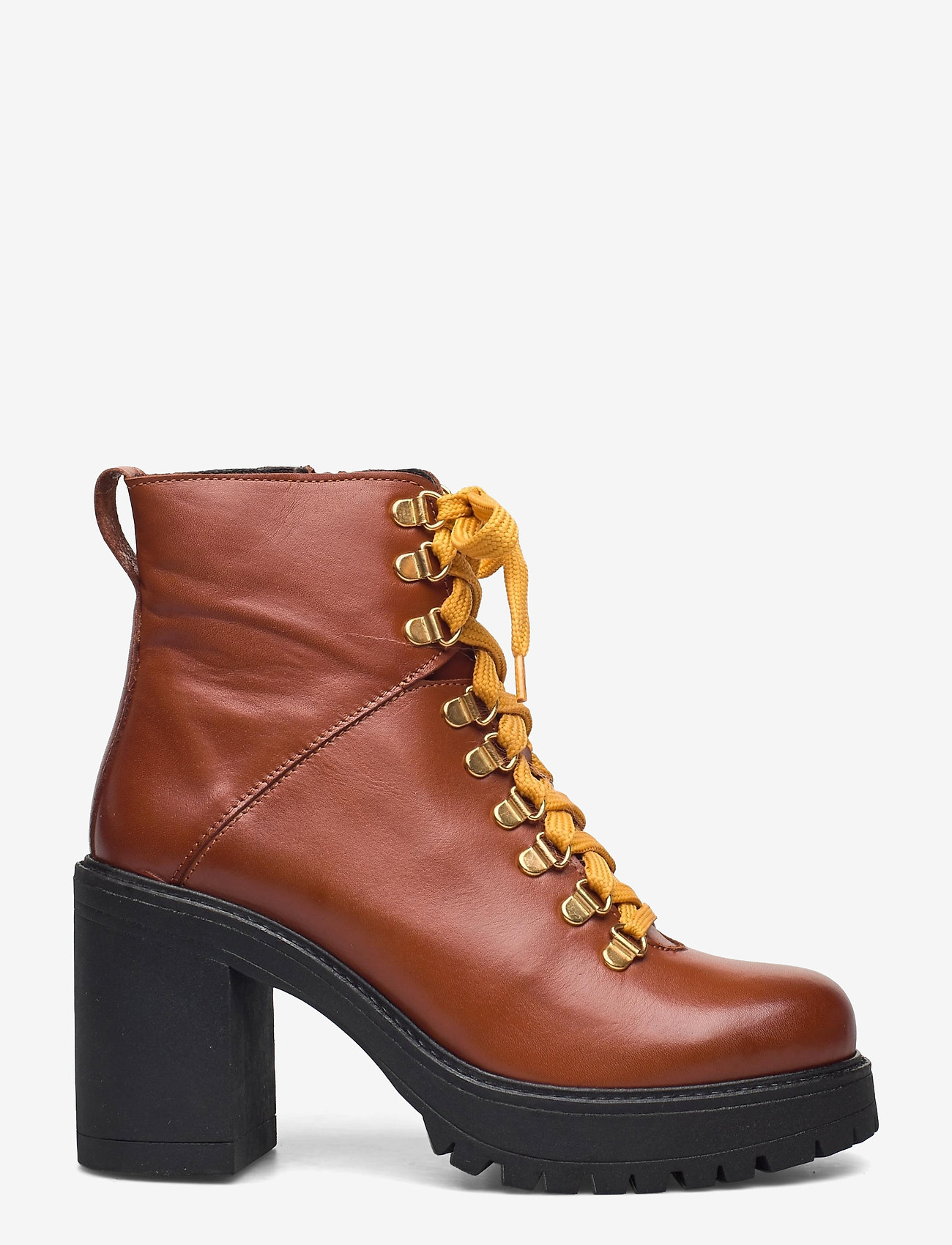 Bianco - BIACURTIS Leather Boot - cognac - 1