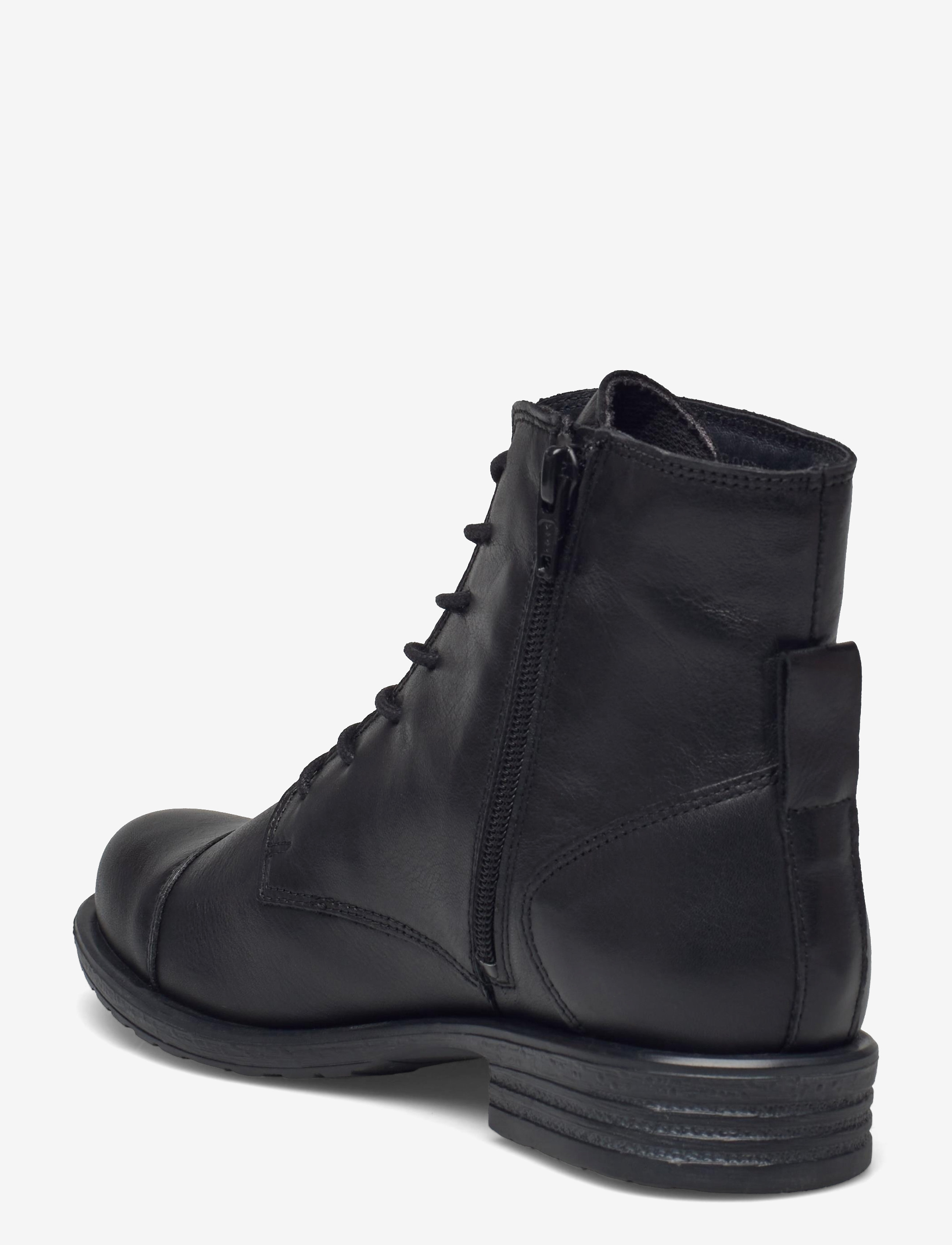 Bianco - BIADANELLE Leather Derby Boot - platta ankelboots - black - 2