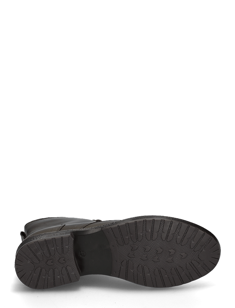 Bianco - BIADANELLE Leather Derby Boot - flade ankelstøvler - khaki - 4