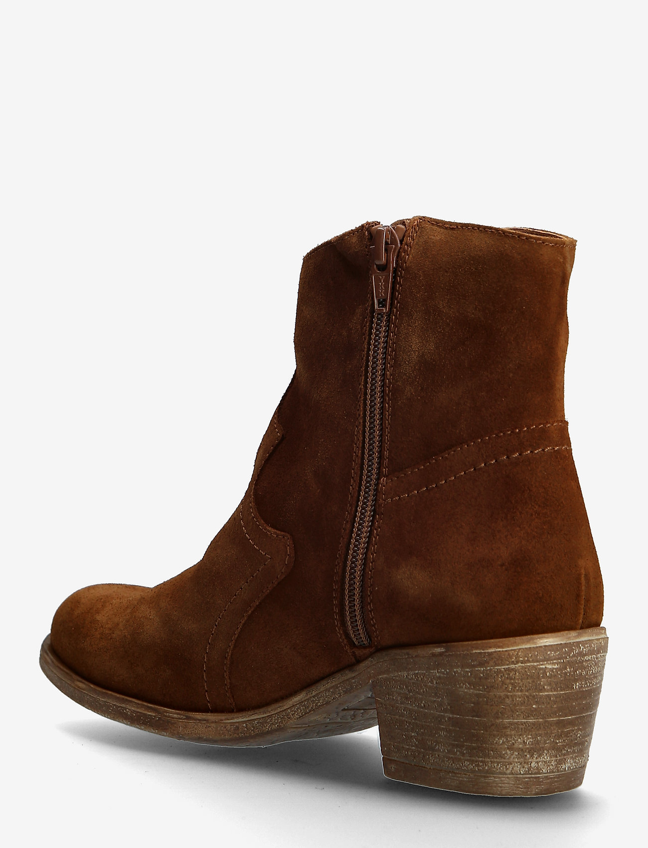 Bianco - BIADAVALYN Suede Boot - cognac - 2