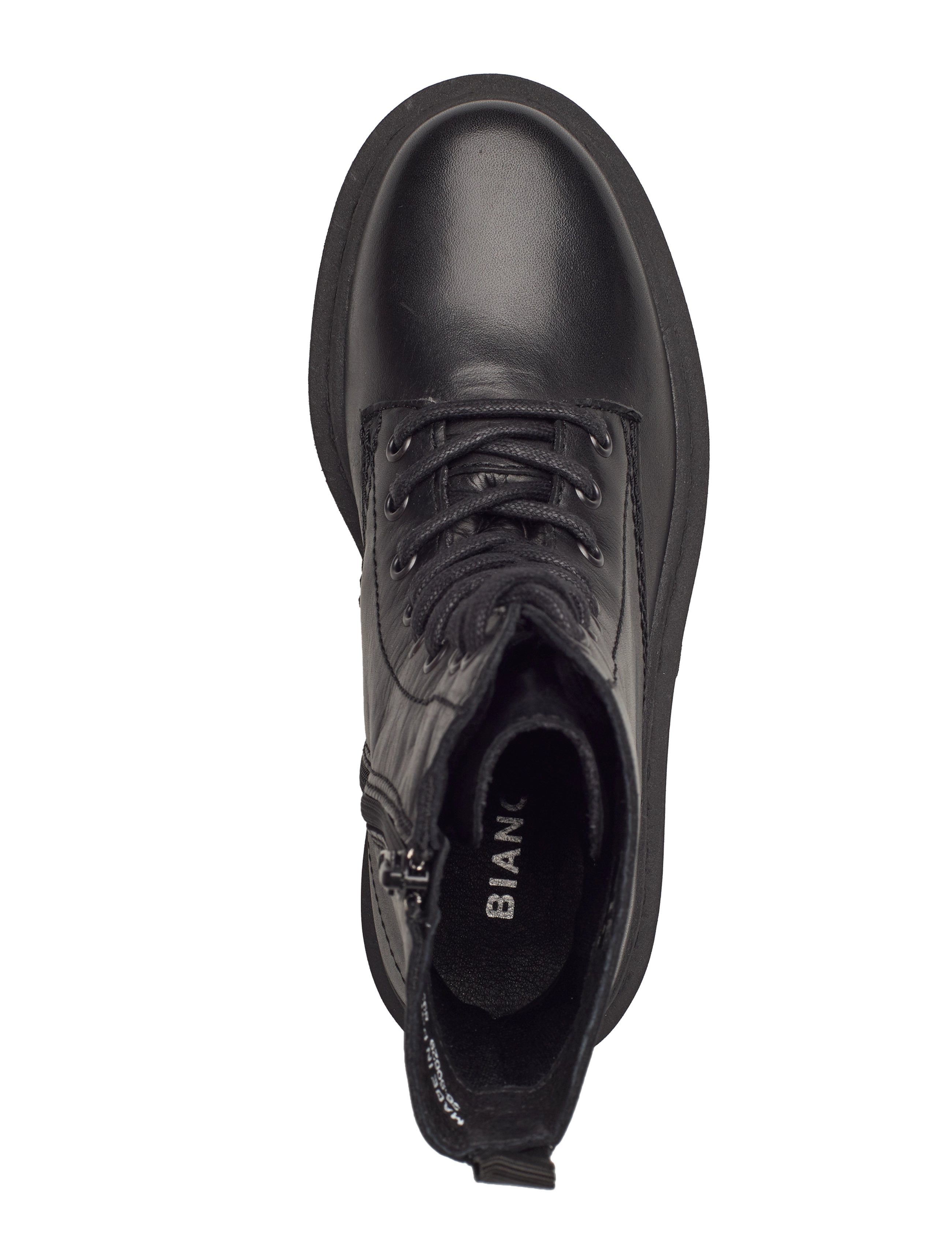 Bianco - BIADEB Laced Up Boot - black - 3